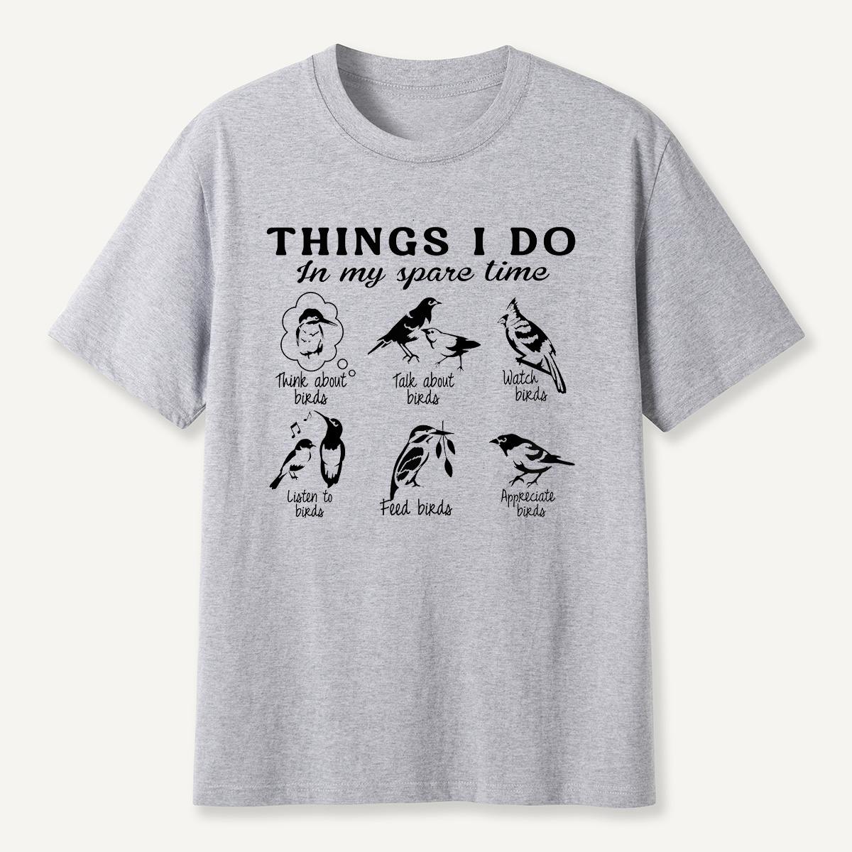 MDCTBYWY26072007 Things I Do In My Spare Time T-Shirt