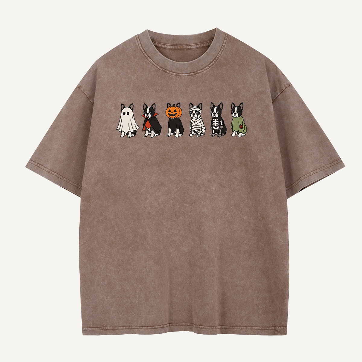 Halloween Costume Crew Washed T-Shirt
