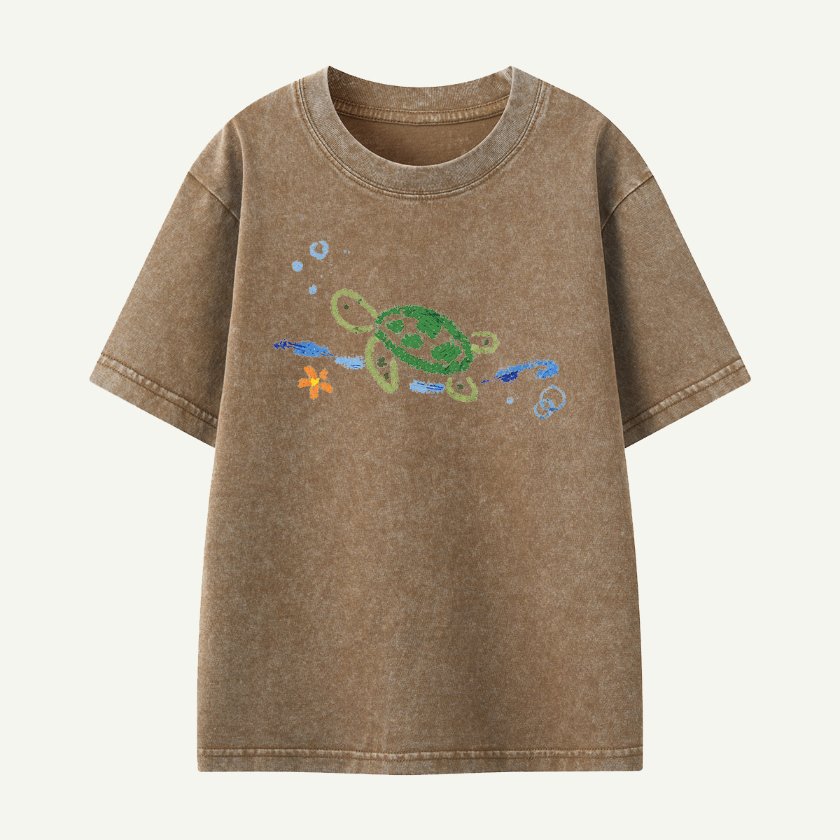 MDWTMMNA26081408 Kids Washed T-Shirt
