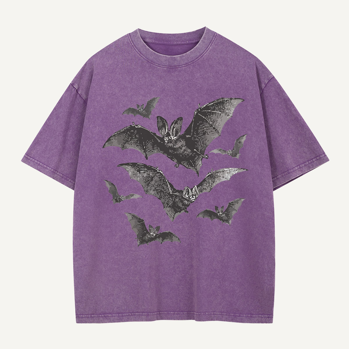 The Bat Pack Takes Flight Washed T-Shirt