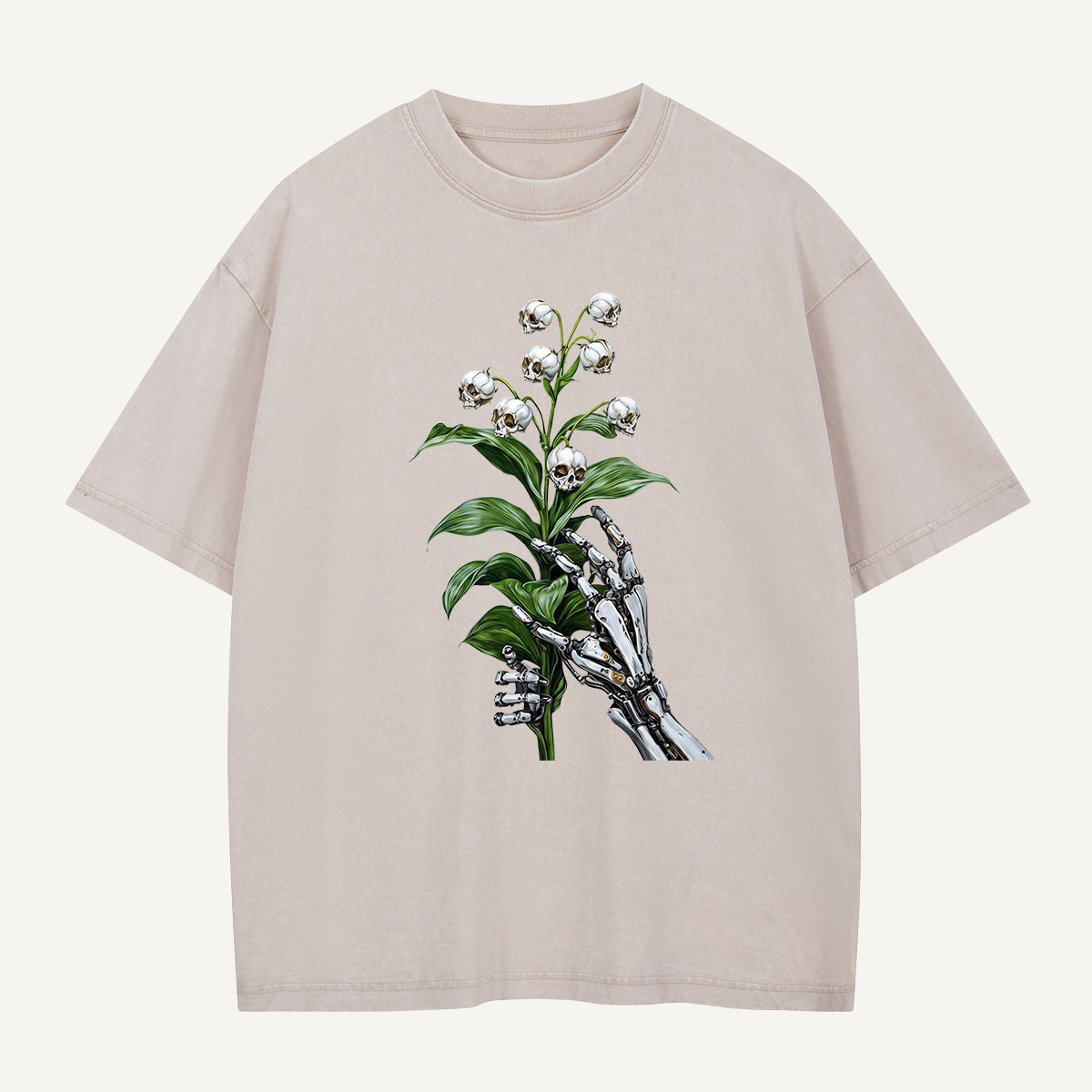 Handle with Bones Washed T-Shirt