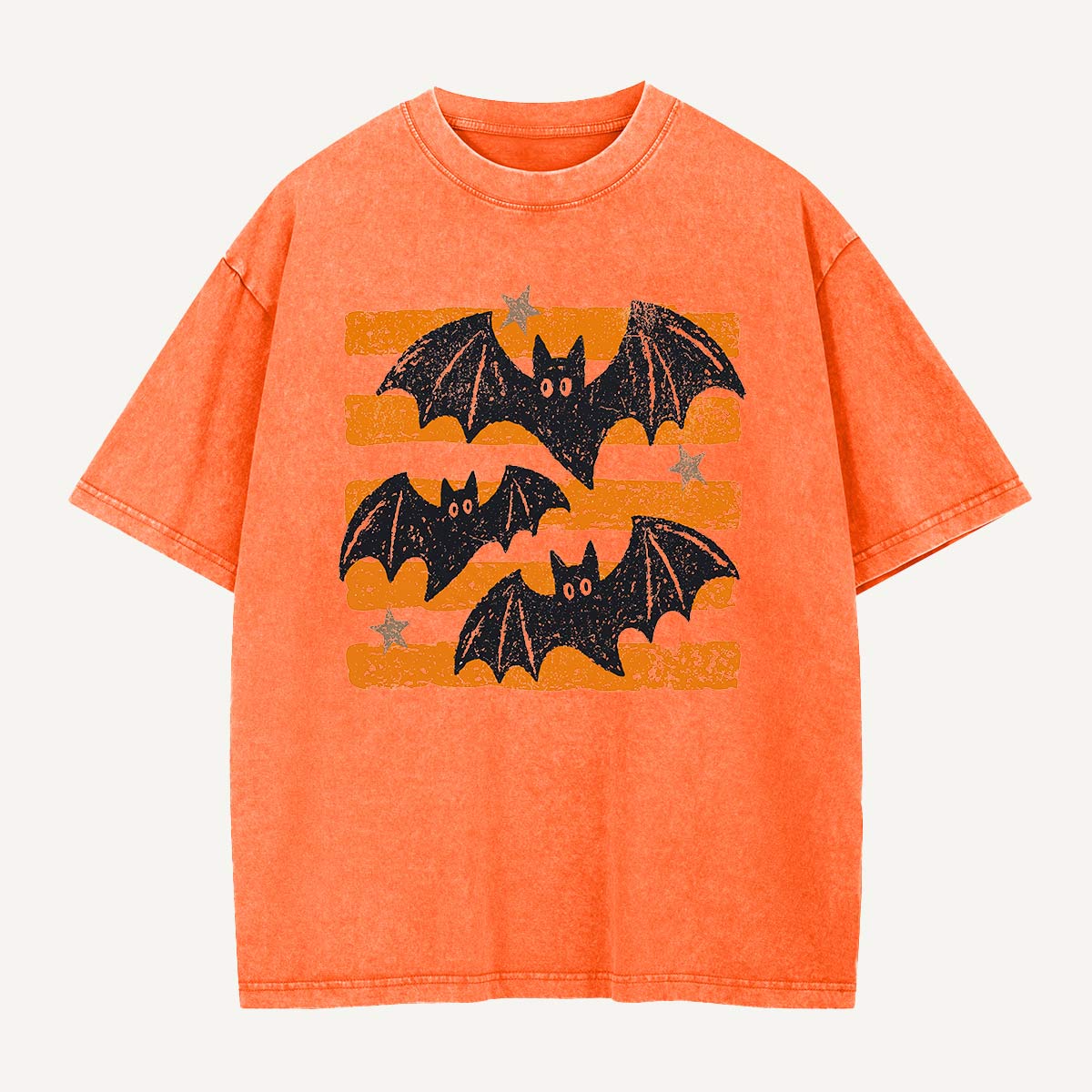 Retro Bat Flight Washed T-Shirt