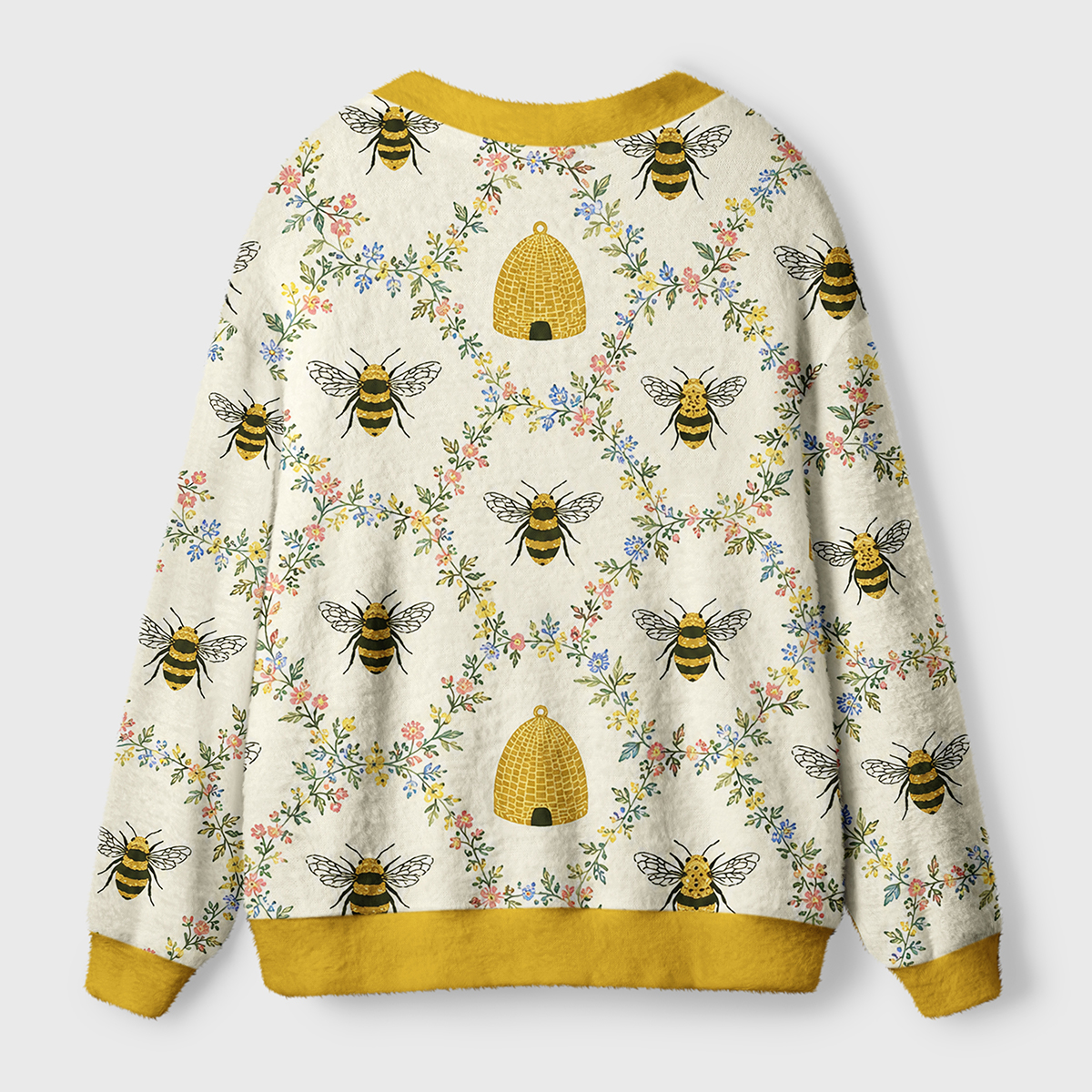 Welcome to the Blooming Hive Ugly Cardigan Sweaters