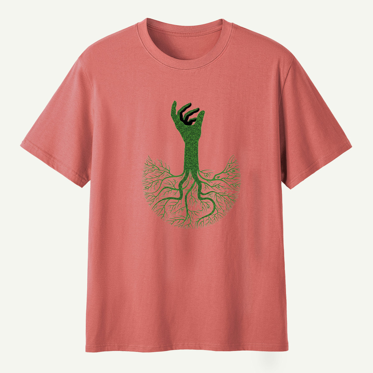 Growing Hand Tree Roots T-Shirt