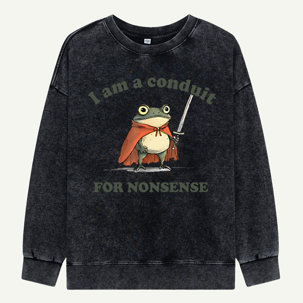 Ladybug and Flower Tee Washed Sweatshirts