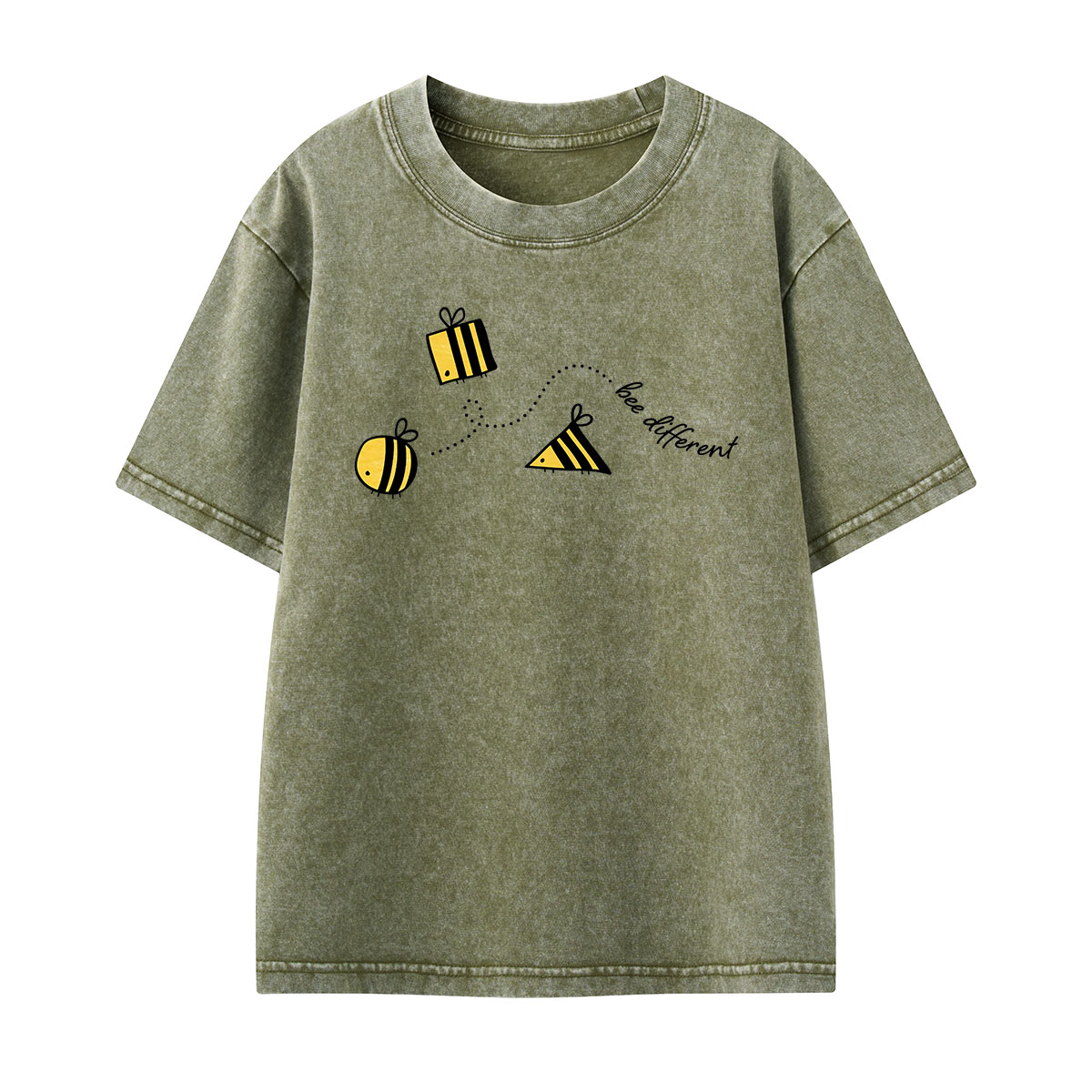 Bee Different Kids Washed T-Shirt