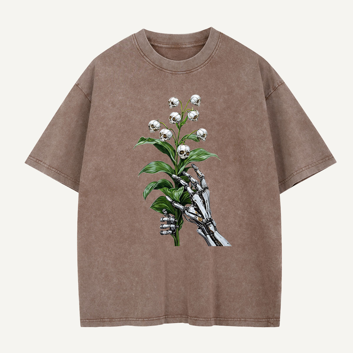 Handle with Bones Washed T-Shirt