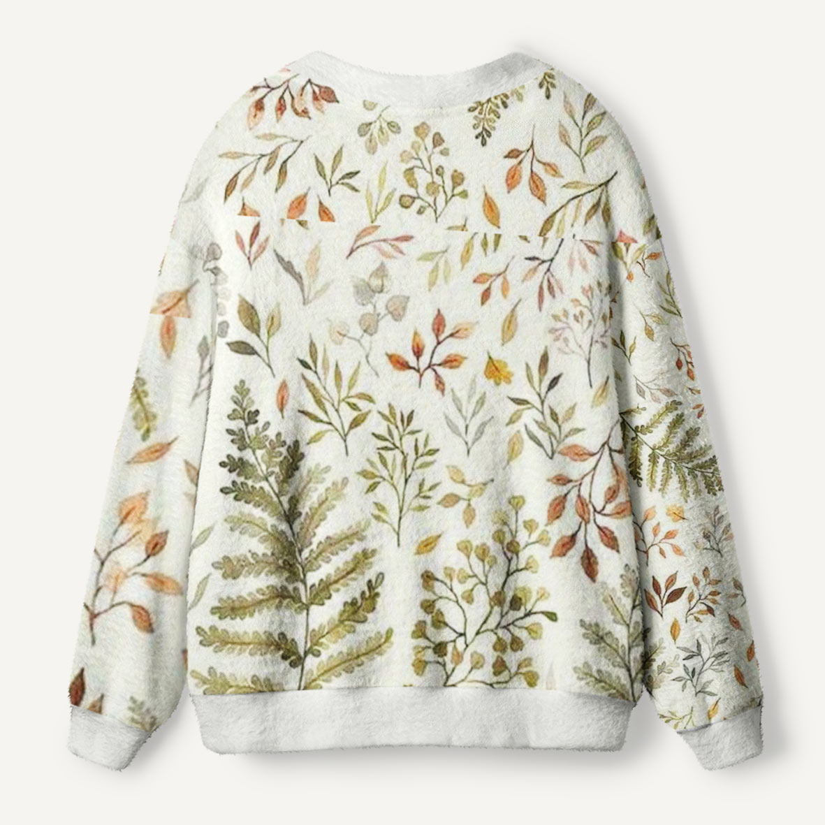 A Pocket Full of Forest Leaves Ugly Cardigan Sweaters