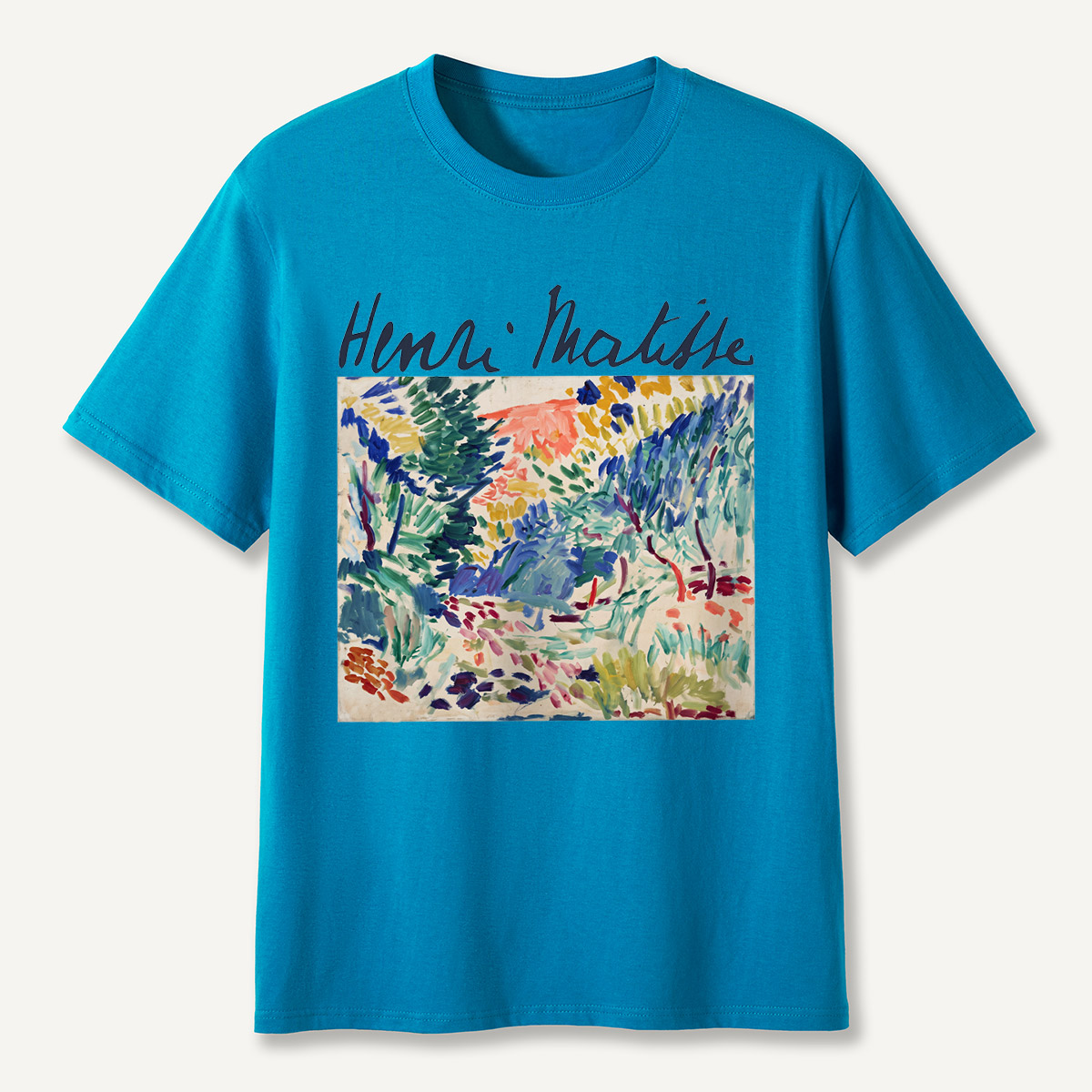 Henri Matisse Colorful Garden Art T-Shirt