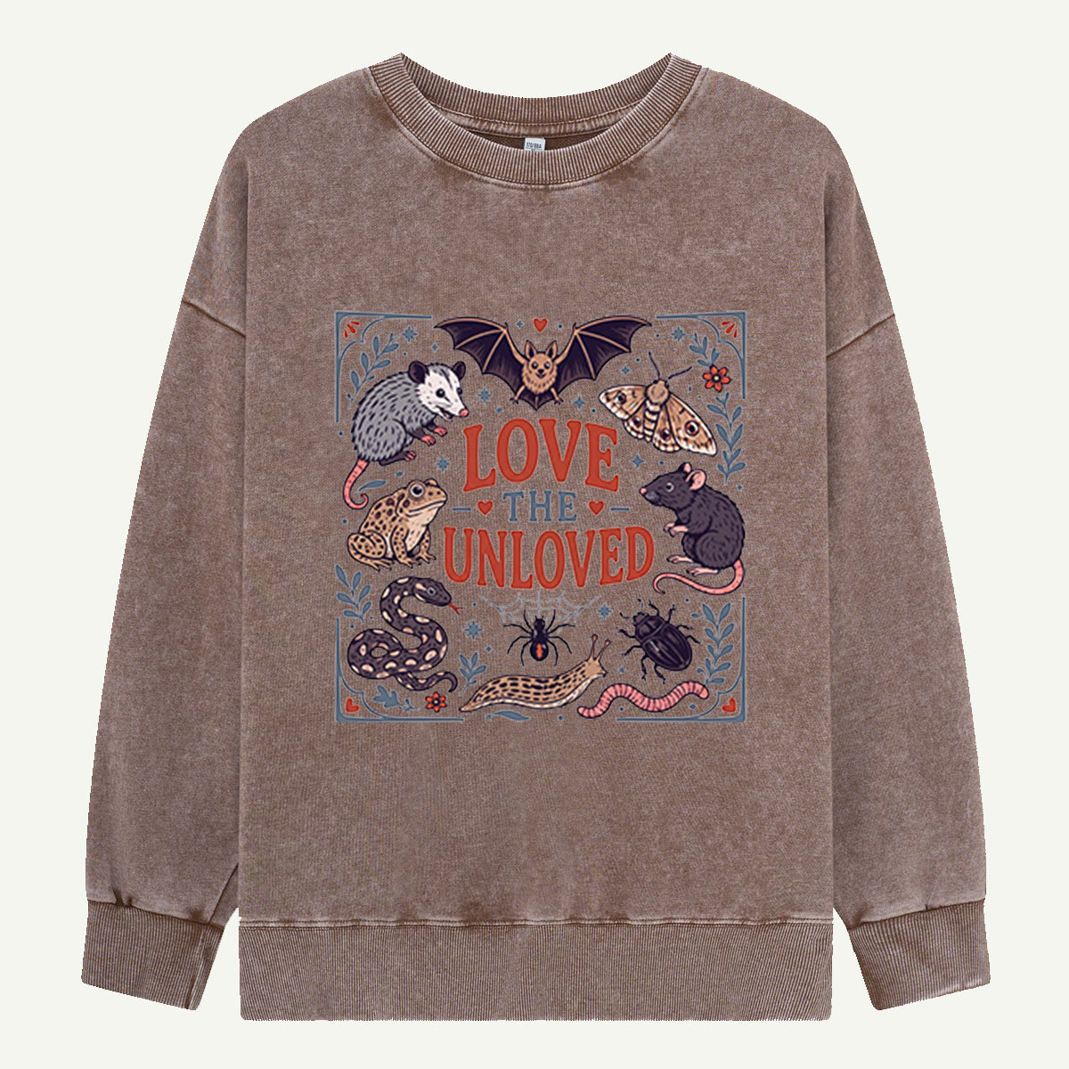 Love the Unloved Wildlife Club Washed Sweatshirts