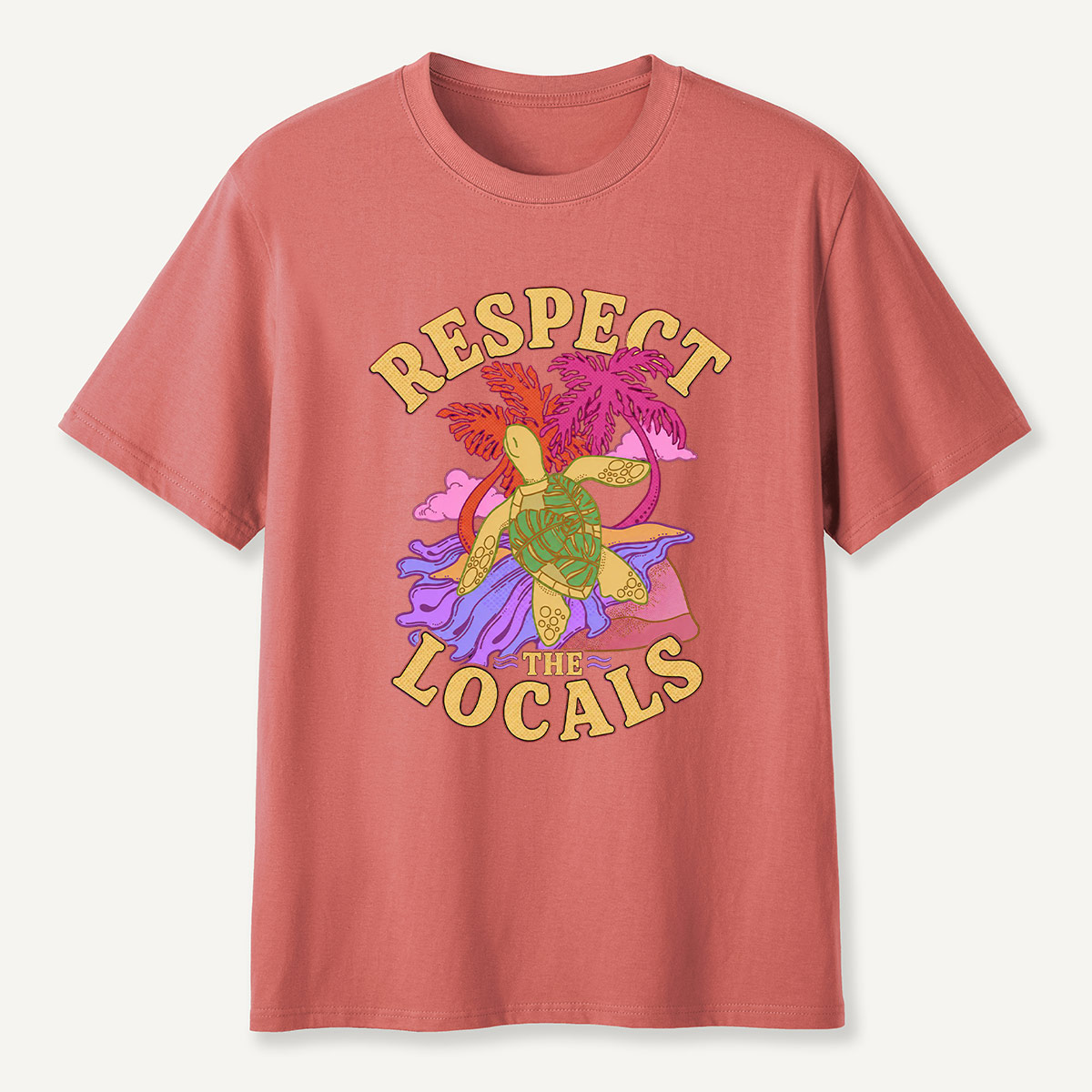 Sea Turtle Tropical Beach T-Shirt