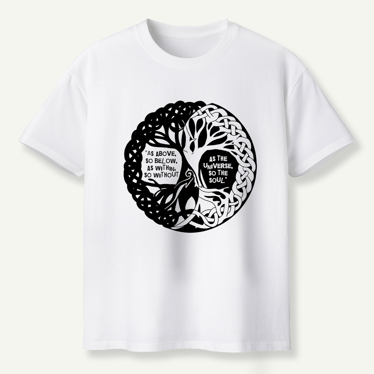 Tree Of Life Yin Yang Balance T-Shirt