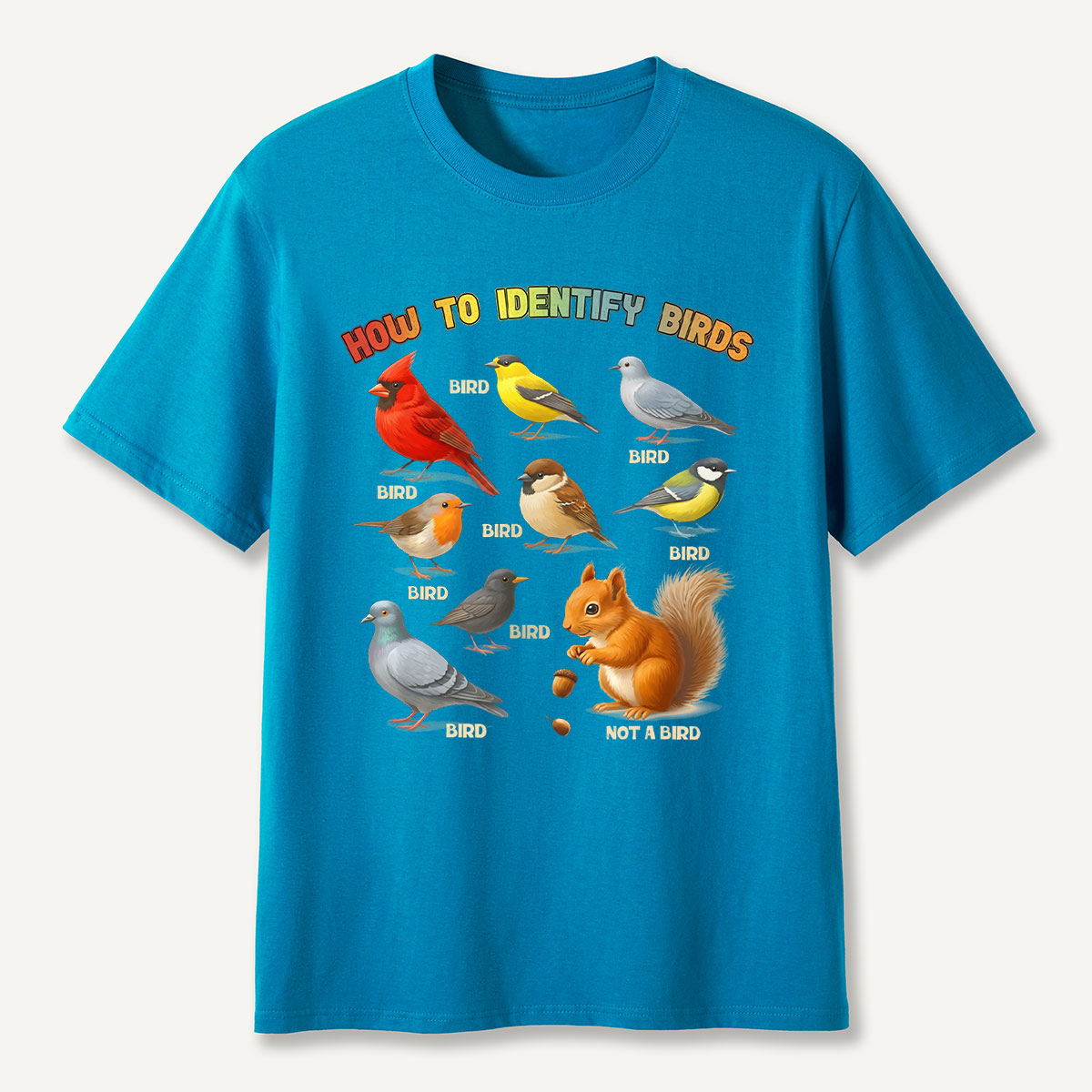 How to Identify Birds T-Shirt