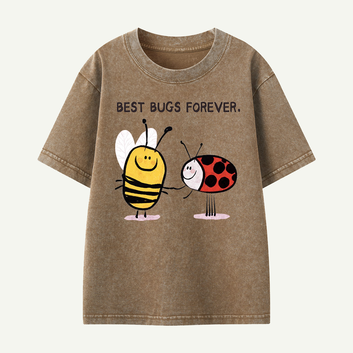 MDWTMMNA26081420 Kids Washed T-Shirt