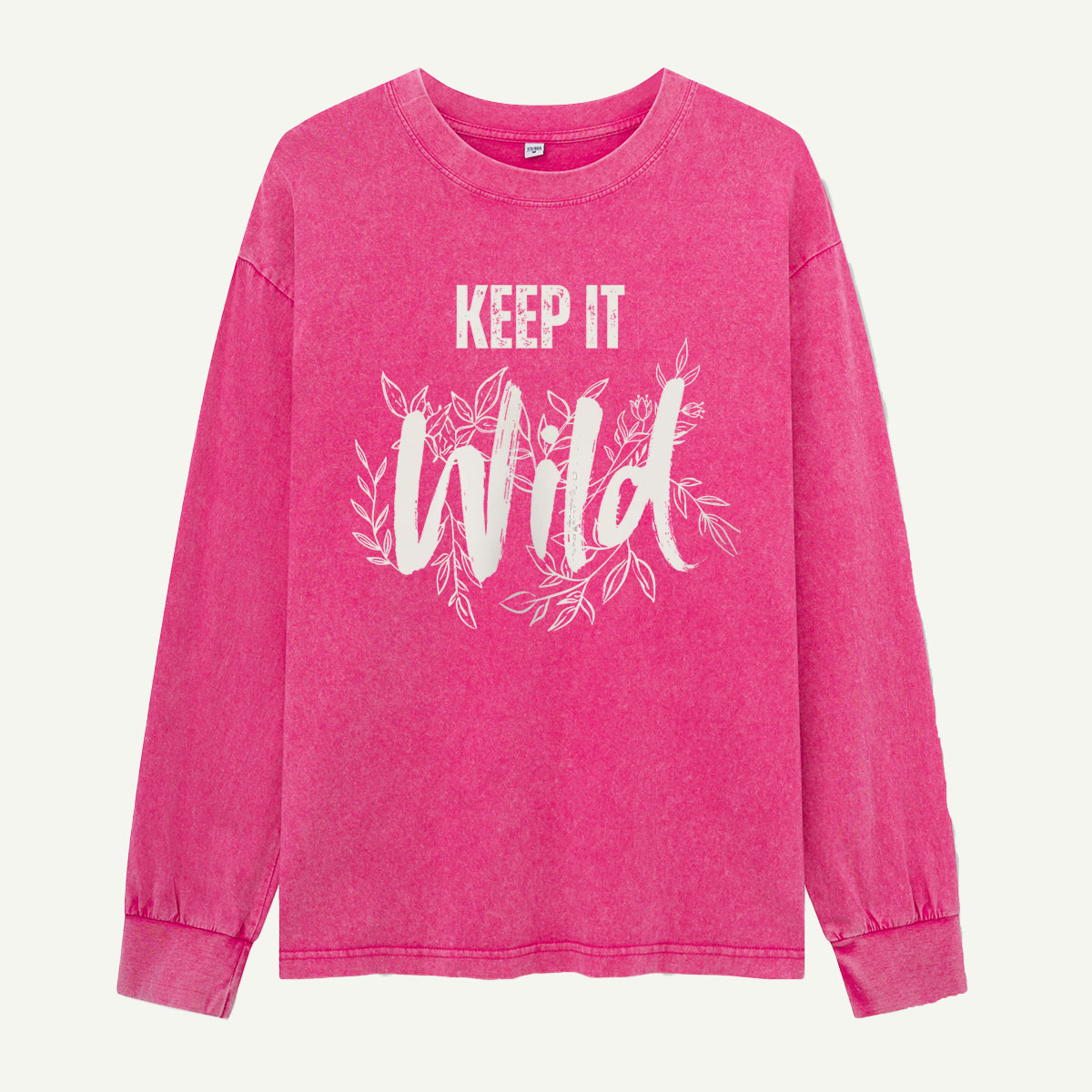 Keep It Wild Washed Long Sleeves