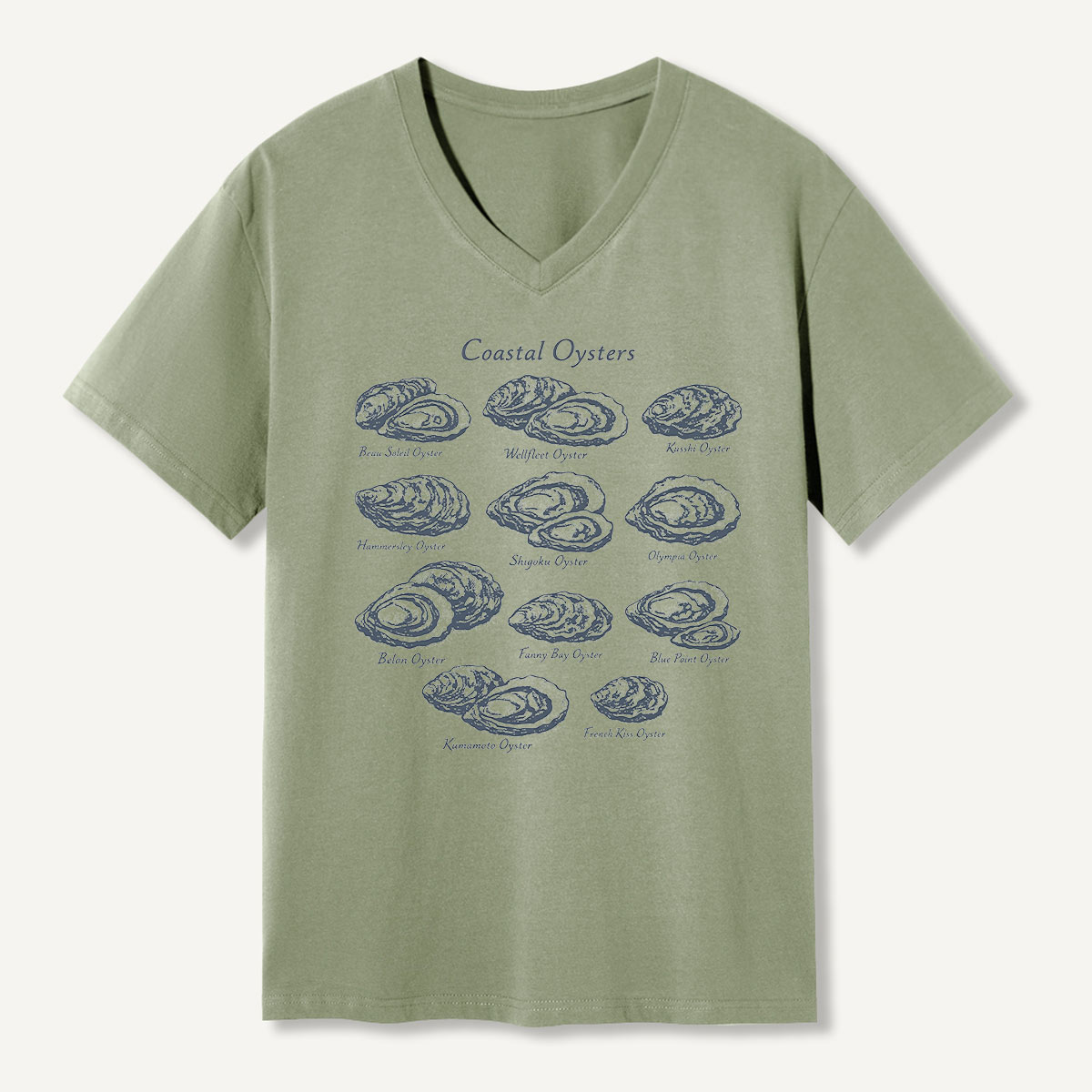 Curved Critters Armadillo Collection V-neck T-Shirt