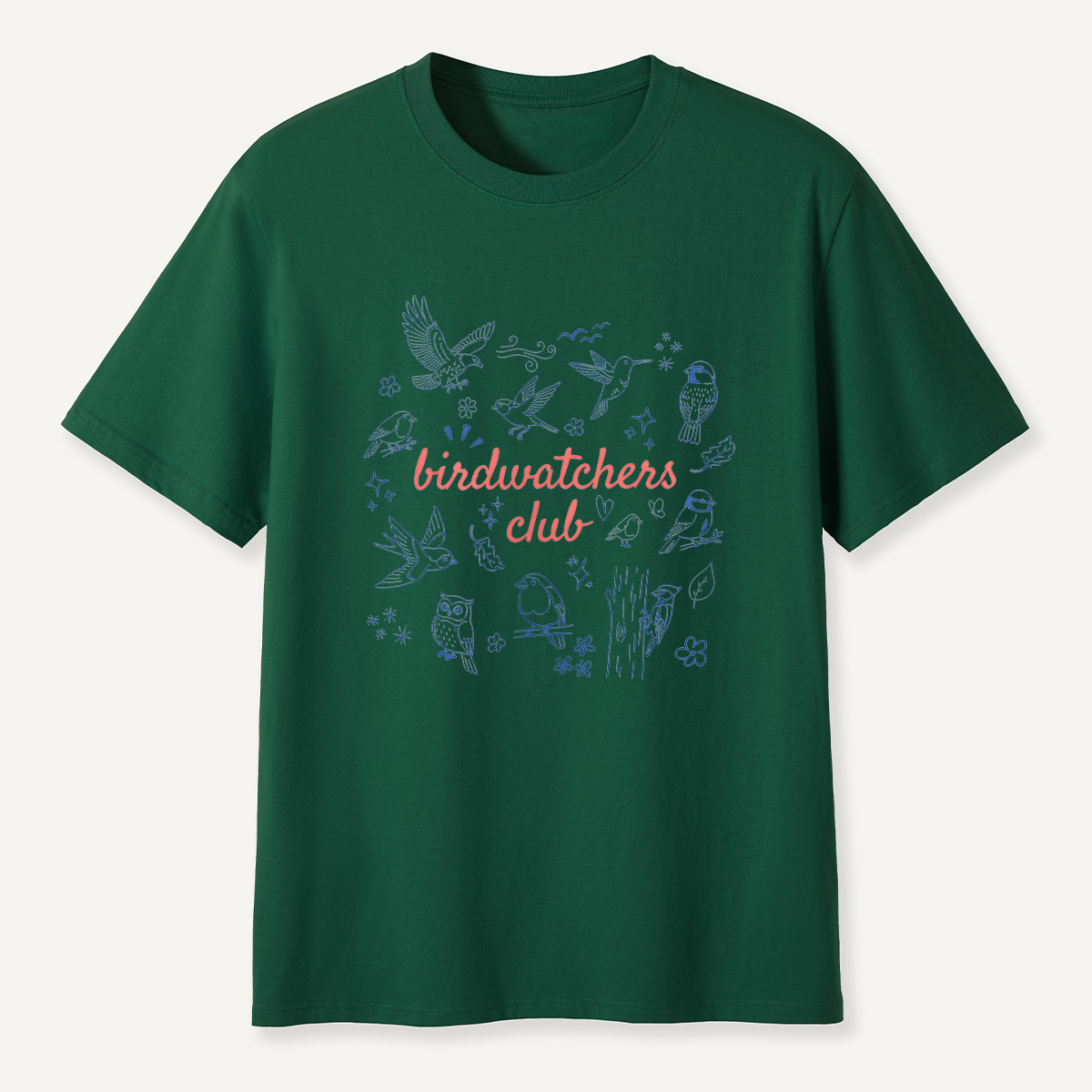 MDCTBYWY26072001 Birdwatchers Club T-Shirt