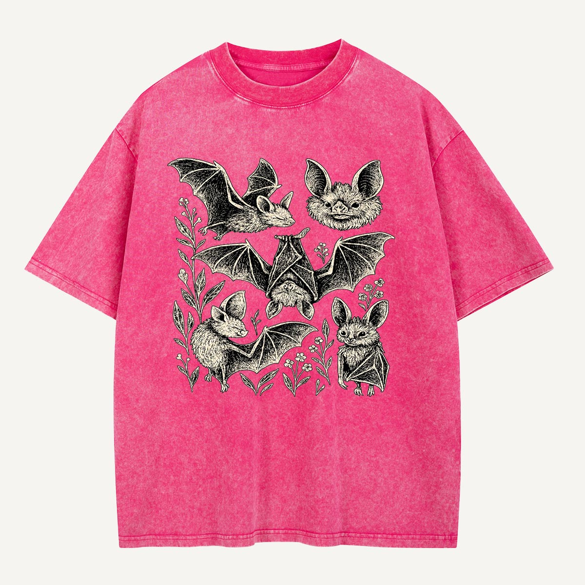 Welcome to the Bat Garden Washed T-Shirt