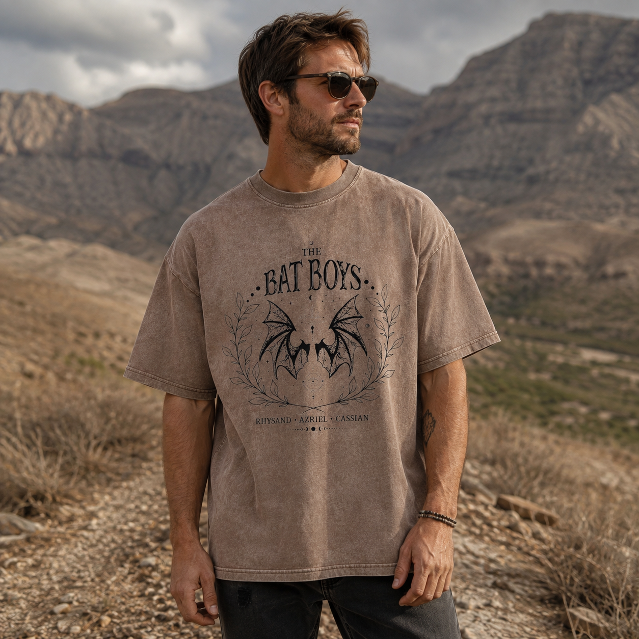 The Bat Boys Take Flight Washed T-Shirt