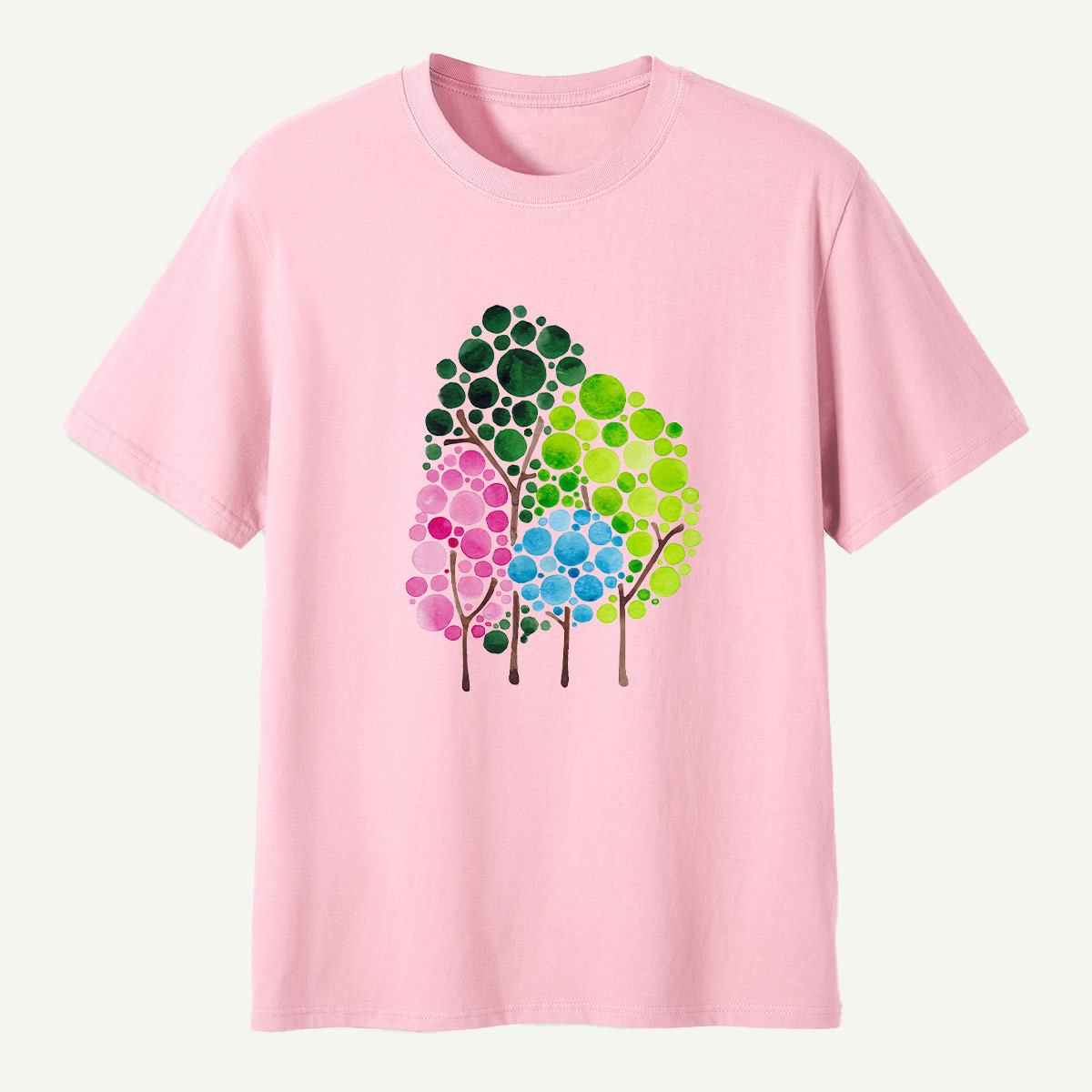 Colorful Bubble Forest T-Shirt