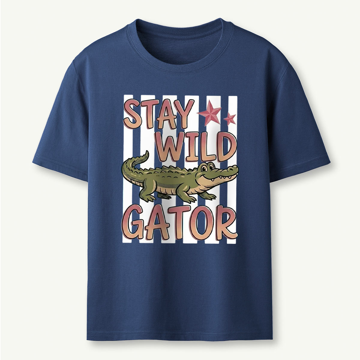 Stay Wild Gator Alligators T‑Shirt