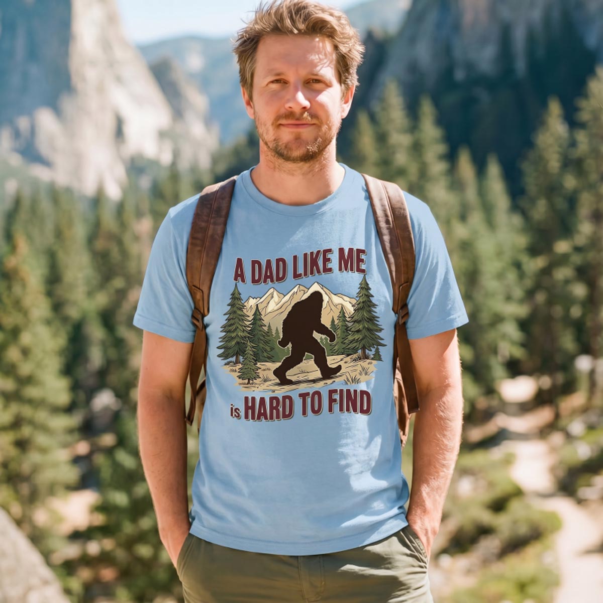 A Dad Like Me Is Hard to Find Cryptids T-Shirt