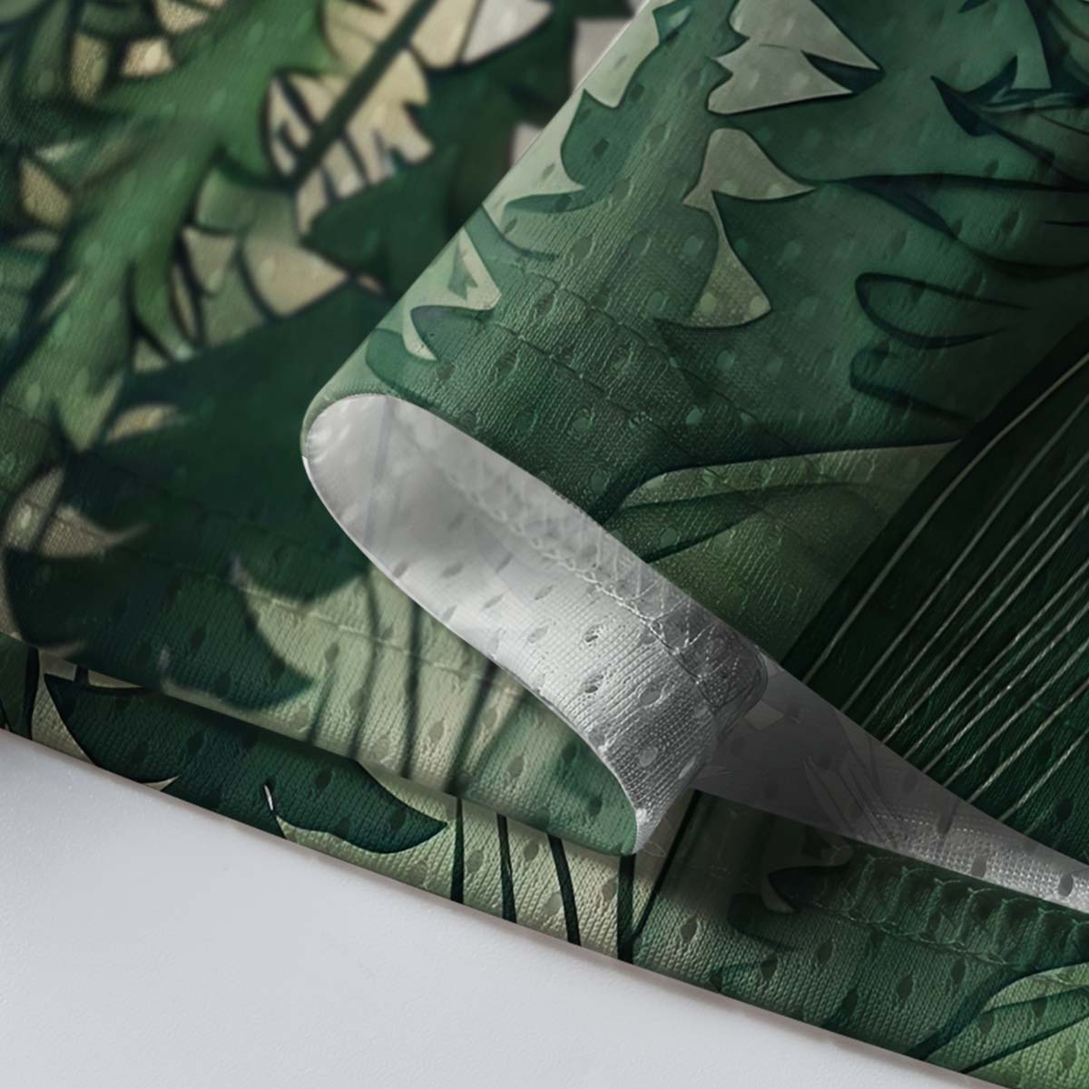 Misty Pine Forest Mountain Landscape Mesh Jersey