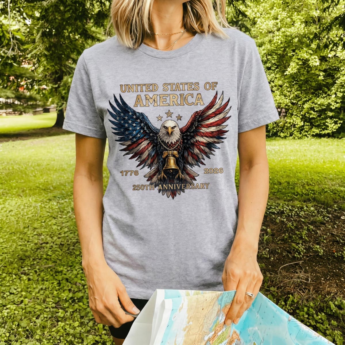 American Eagle 250th Anniversary Graphic T-Shirt