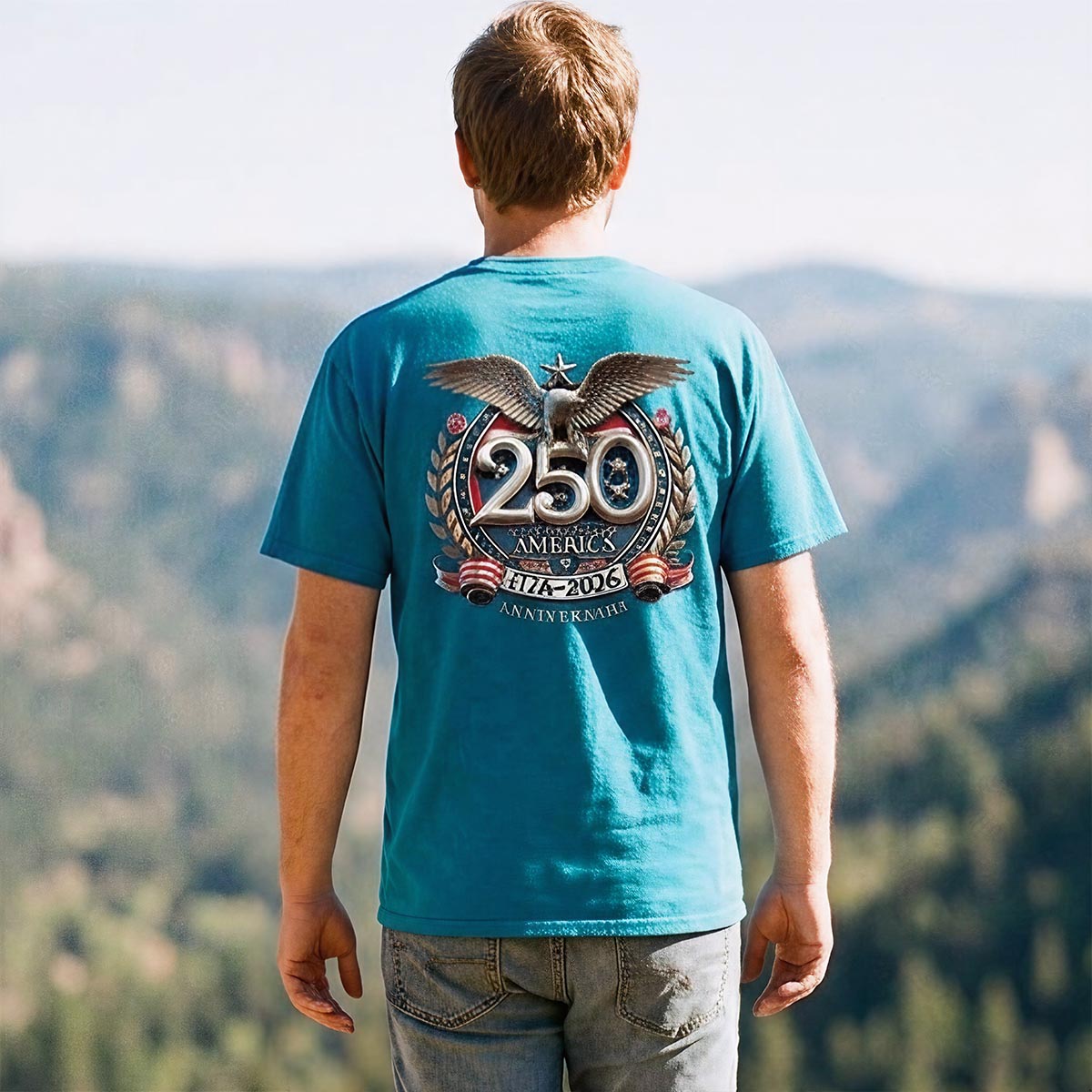 250 United States of America 1776‑2026 Anniversary Eagle T‑Shirt