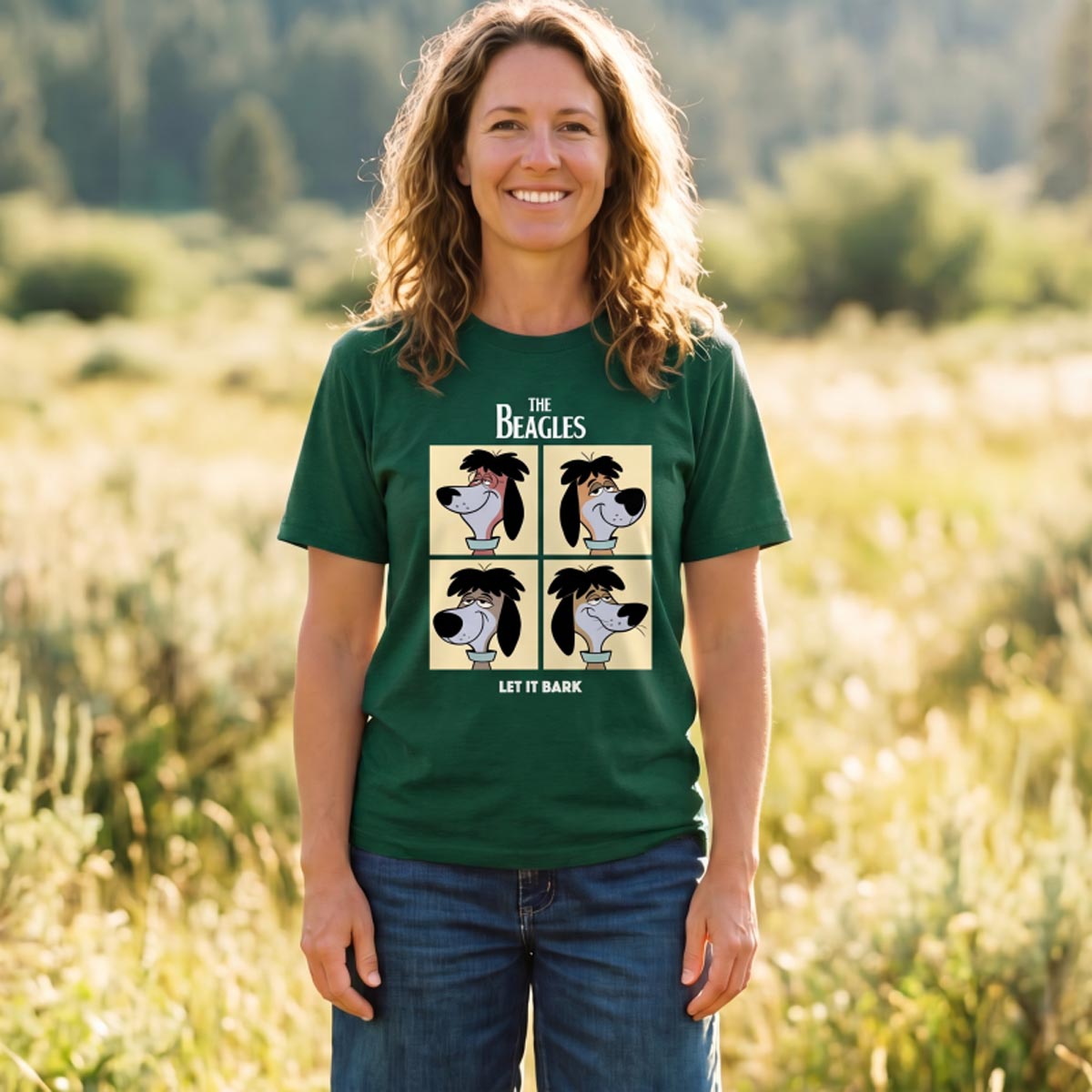 The Beagles Let It Bark Dog Band T‑Shirt 