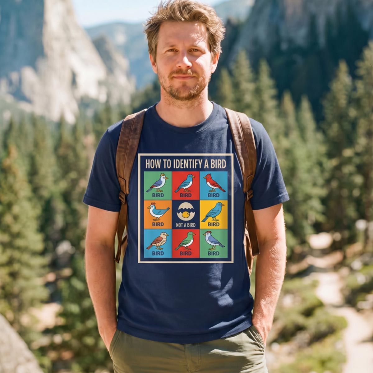How to Identify Birds Bird Watching T-Shirt
