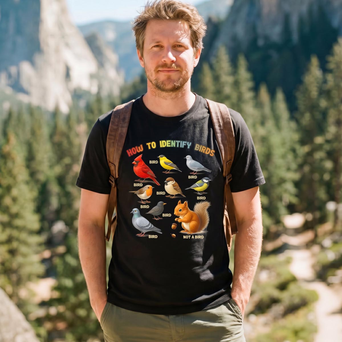 How to Identify Birds T-Shirt