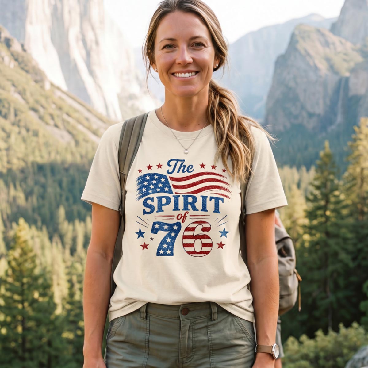 Vintage Spirit Of 76 250th Anniversary T-Shirt