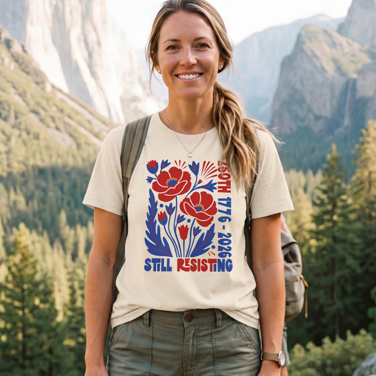 USA 250th Still Resisting America 250 Birthday Gift T-Shirt