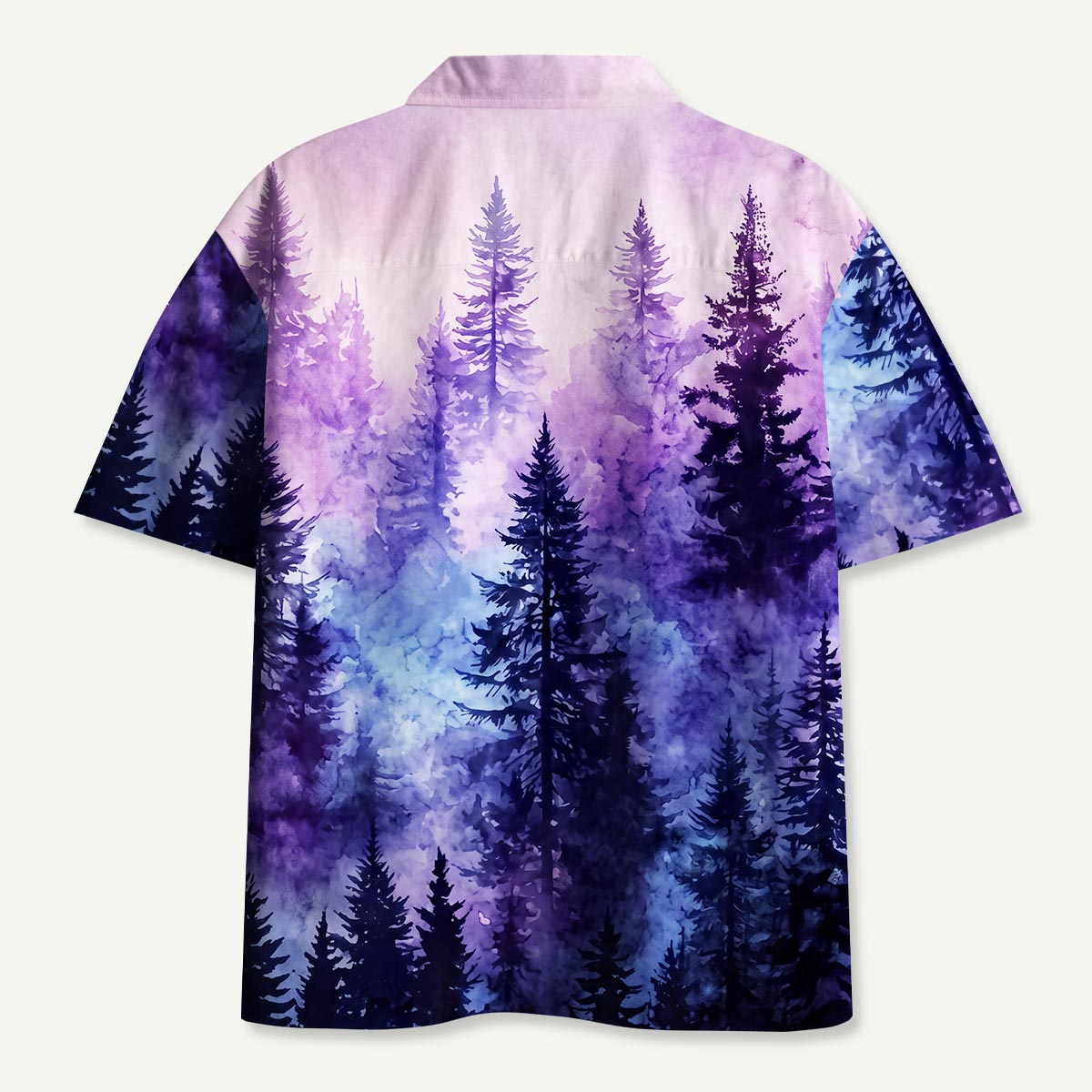 Luminous Forest Hawaii Button Up Pocket Shirt