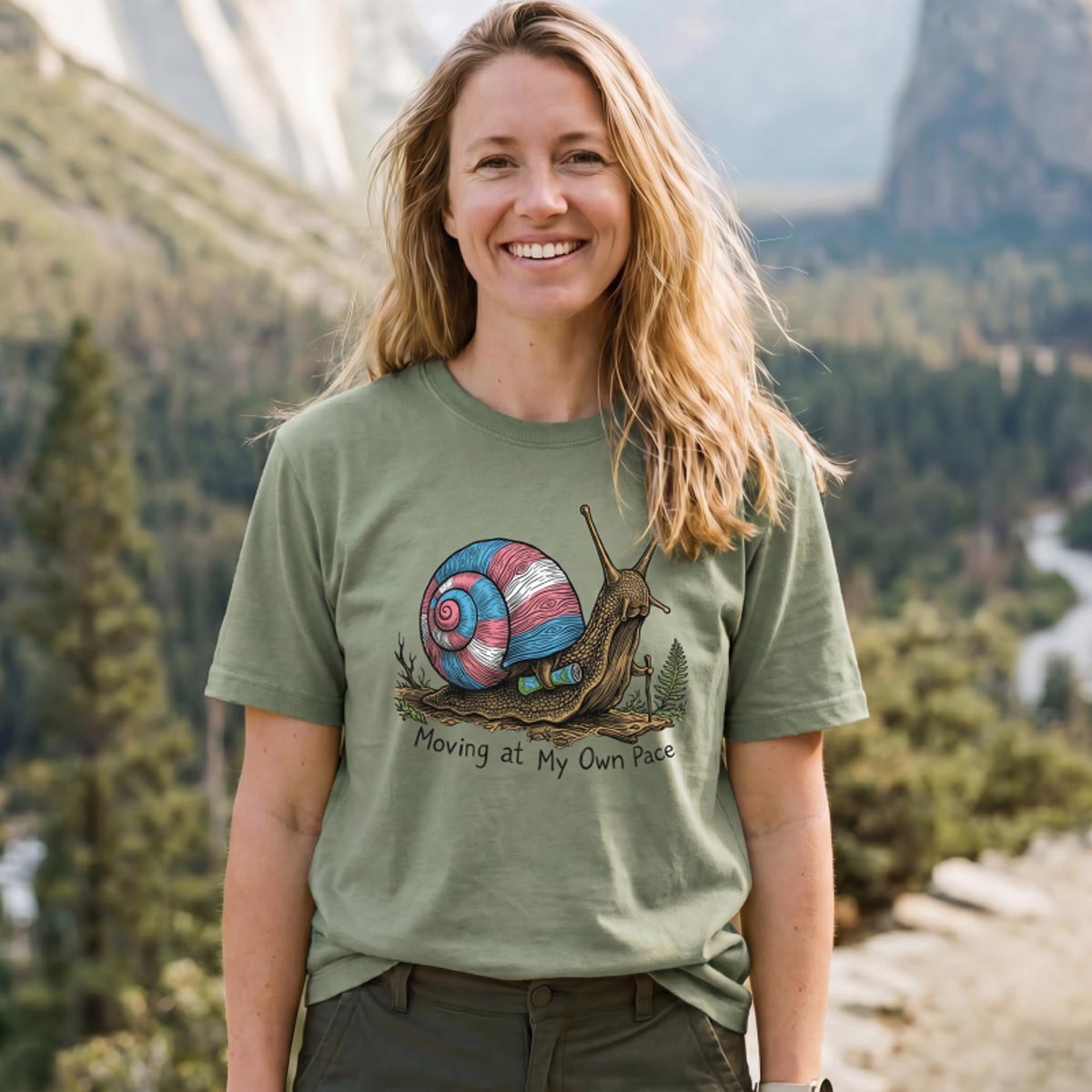 Snail Moving at My Own Pace T-Shirt