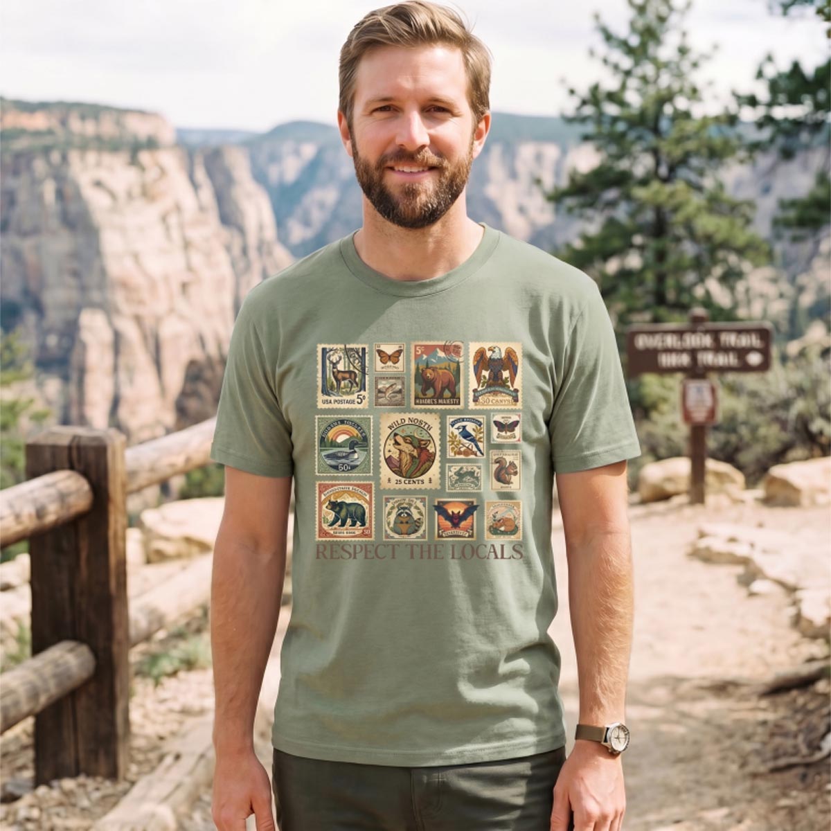Respect The Locals T‑Shirt
