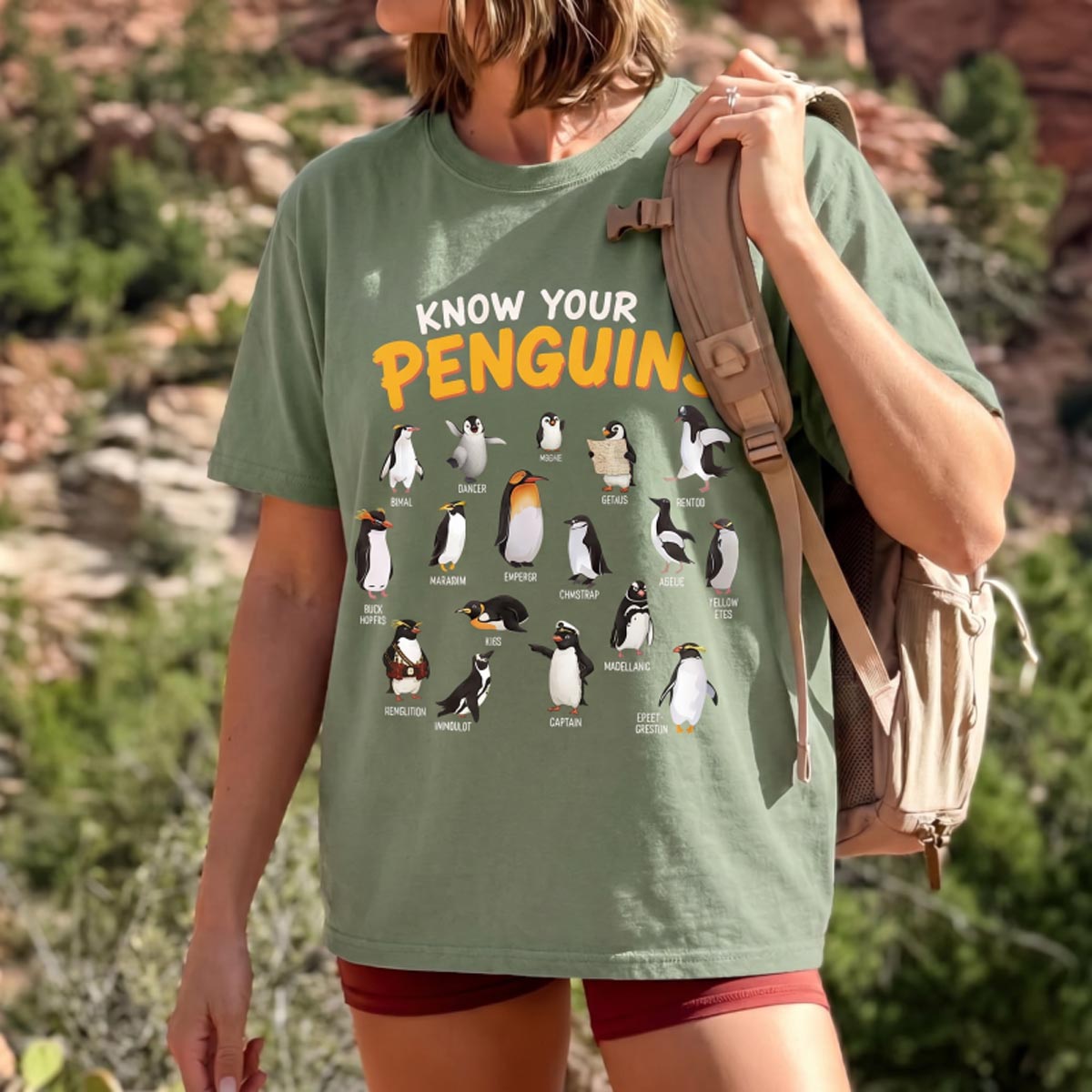 Know Your Penguins Penguin Species T‑Shirt