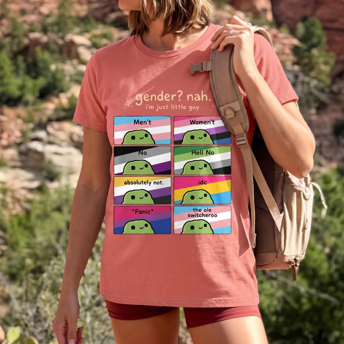 Gender Nah I’m Just Little Guy T‑Shirt