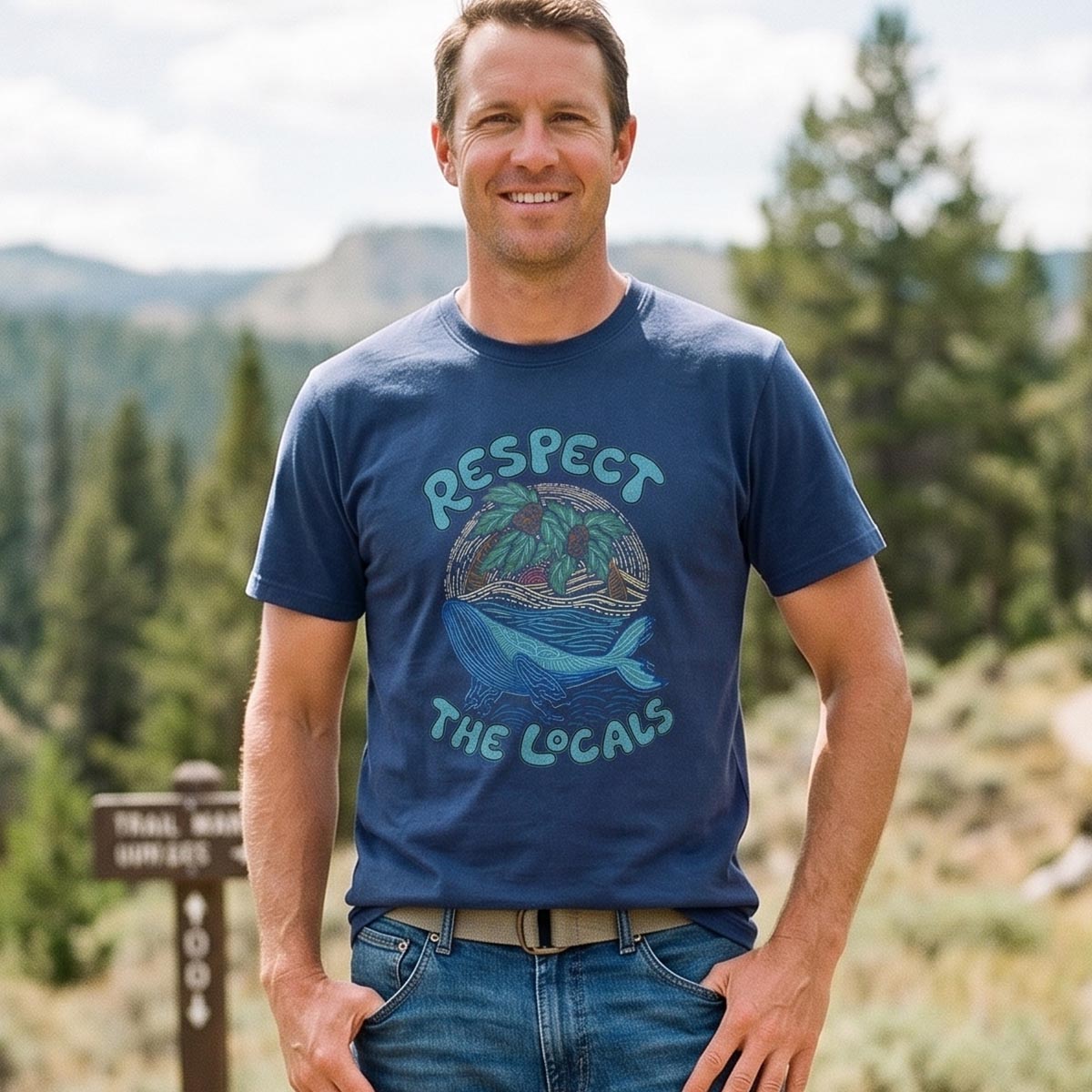 Respect the Ocean Whale T-Shirt