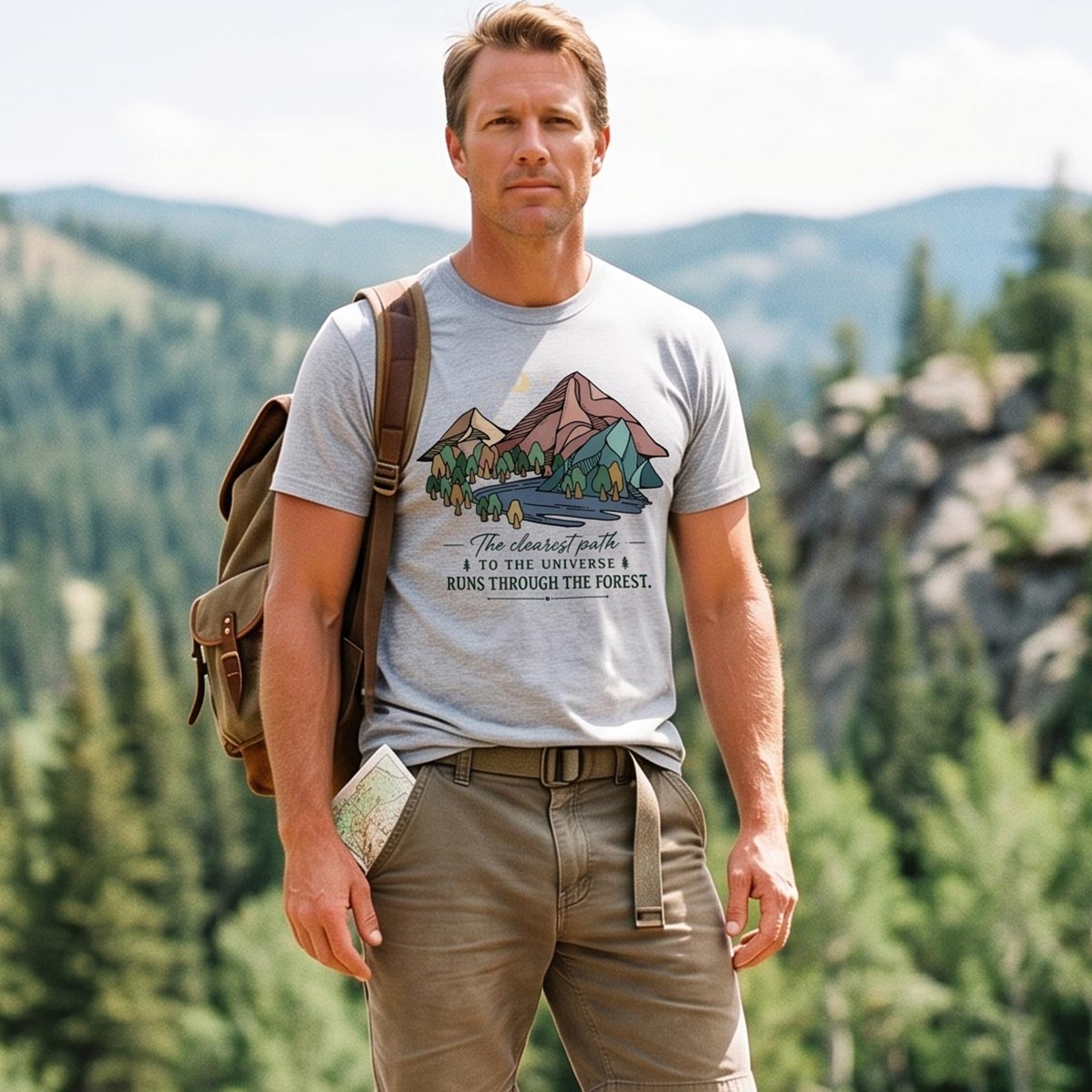 Mountain Forest Adventure T-Shirt