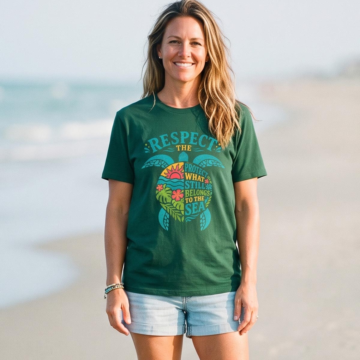 Ocean Conservation Sea Turtle T-Shirt