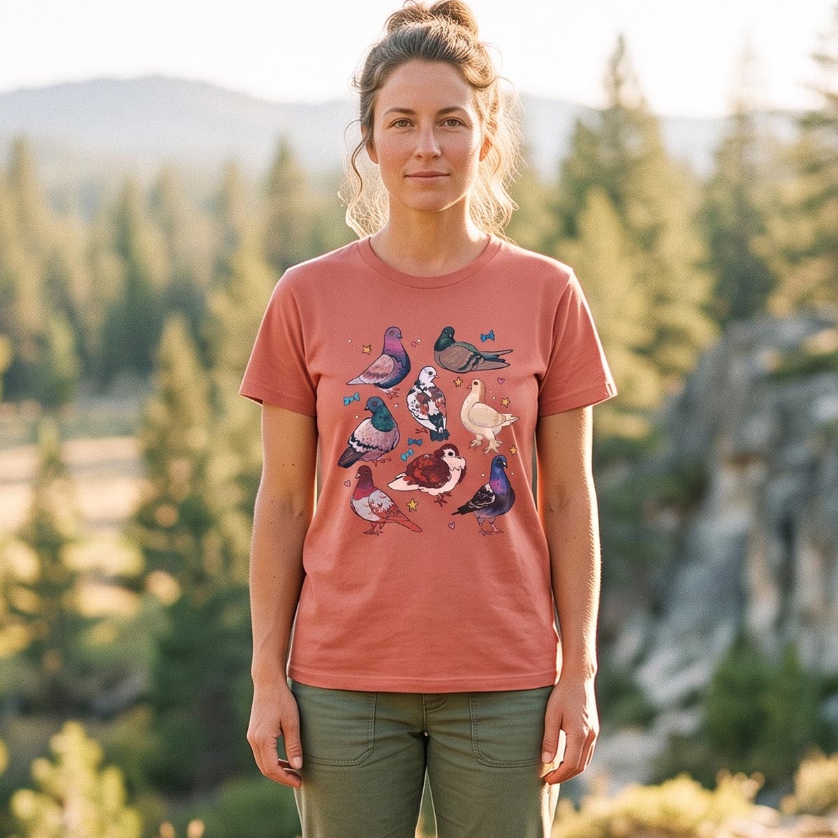 Cute Pigeon Squad T-Shirt