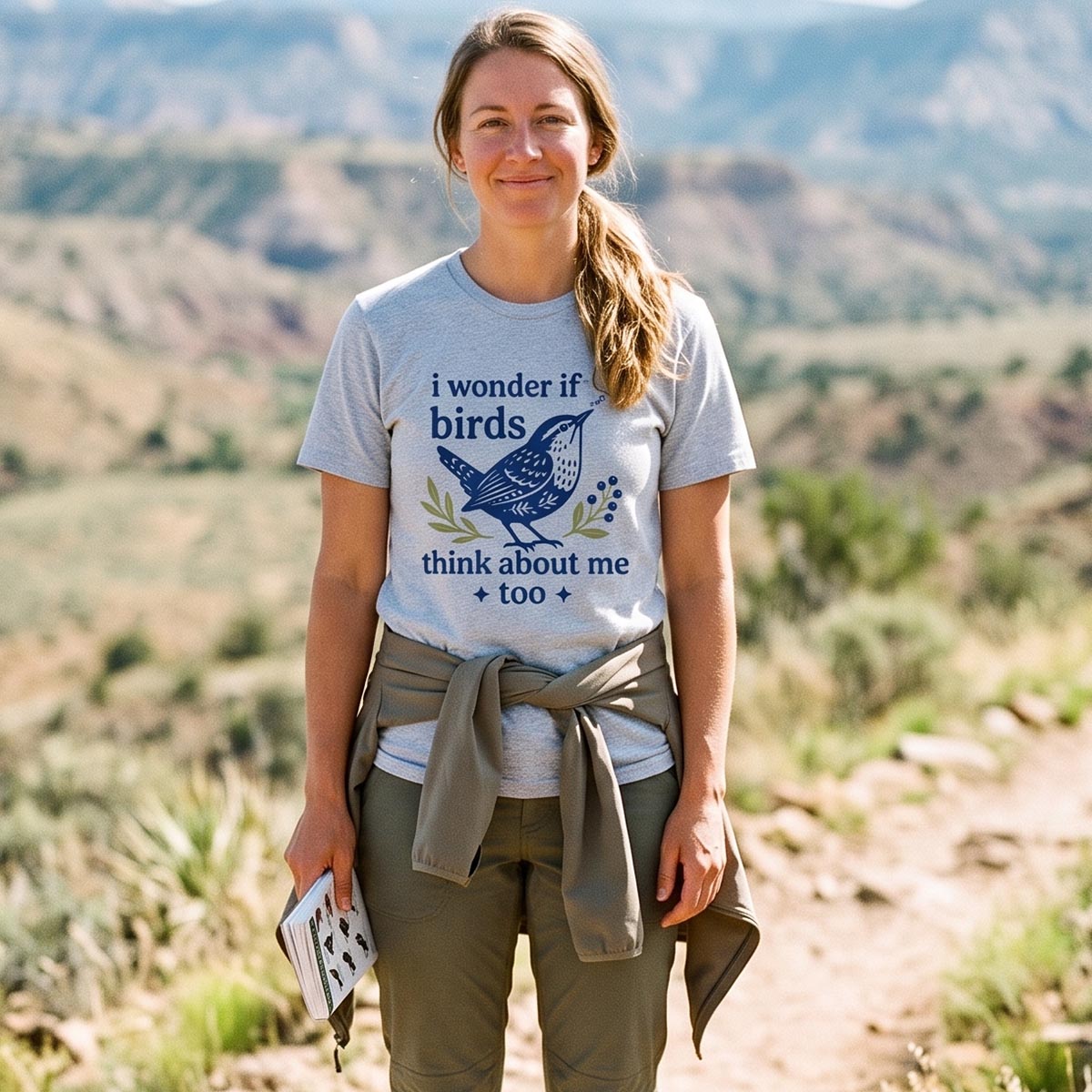 I Wonder If Birds Think About Me Too T-Shirt