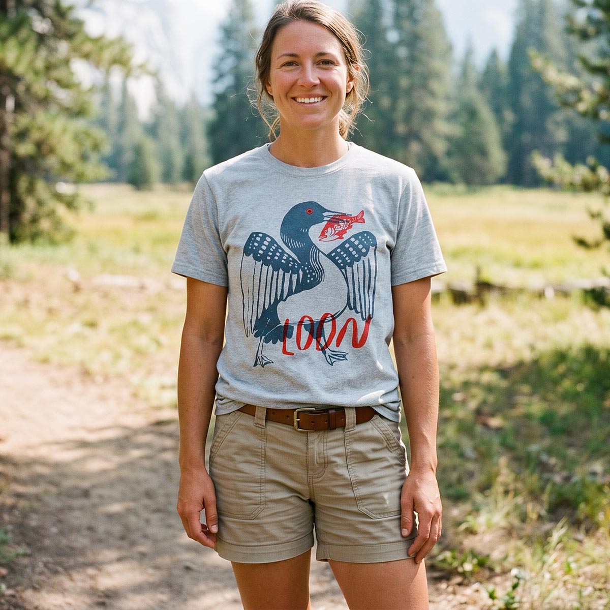 Coastal Bird & Fish T-Shirt