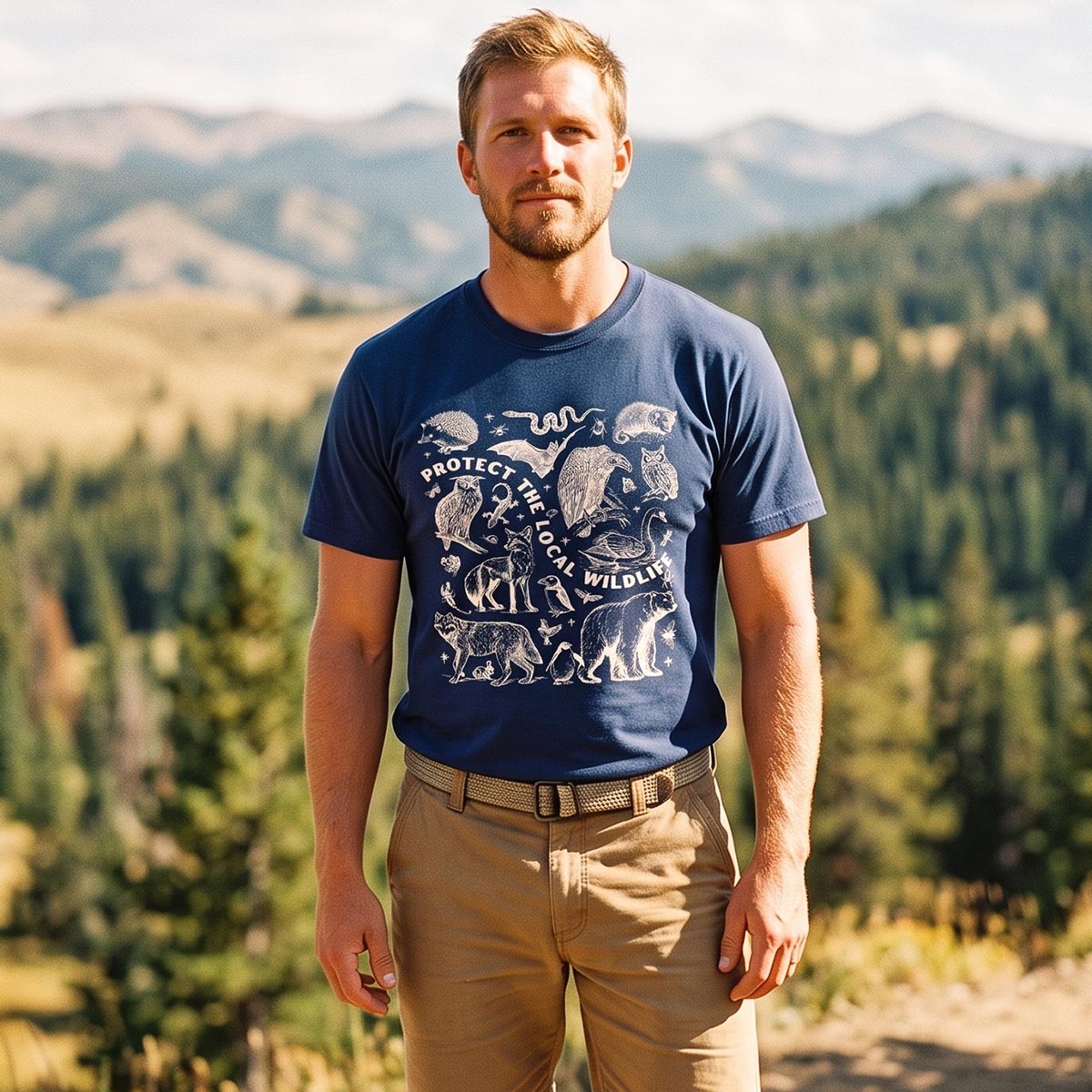 Protect the Local Wildlife Conservation T-Shirt
