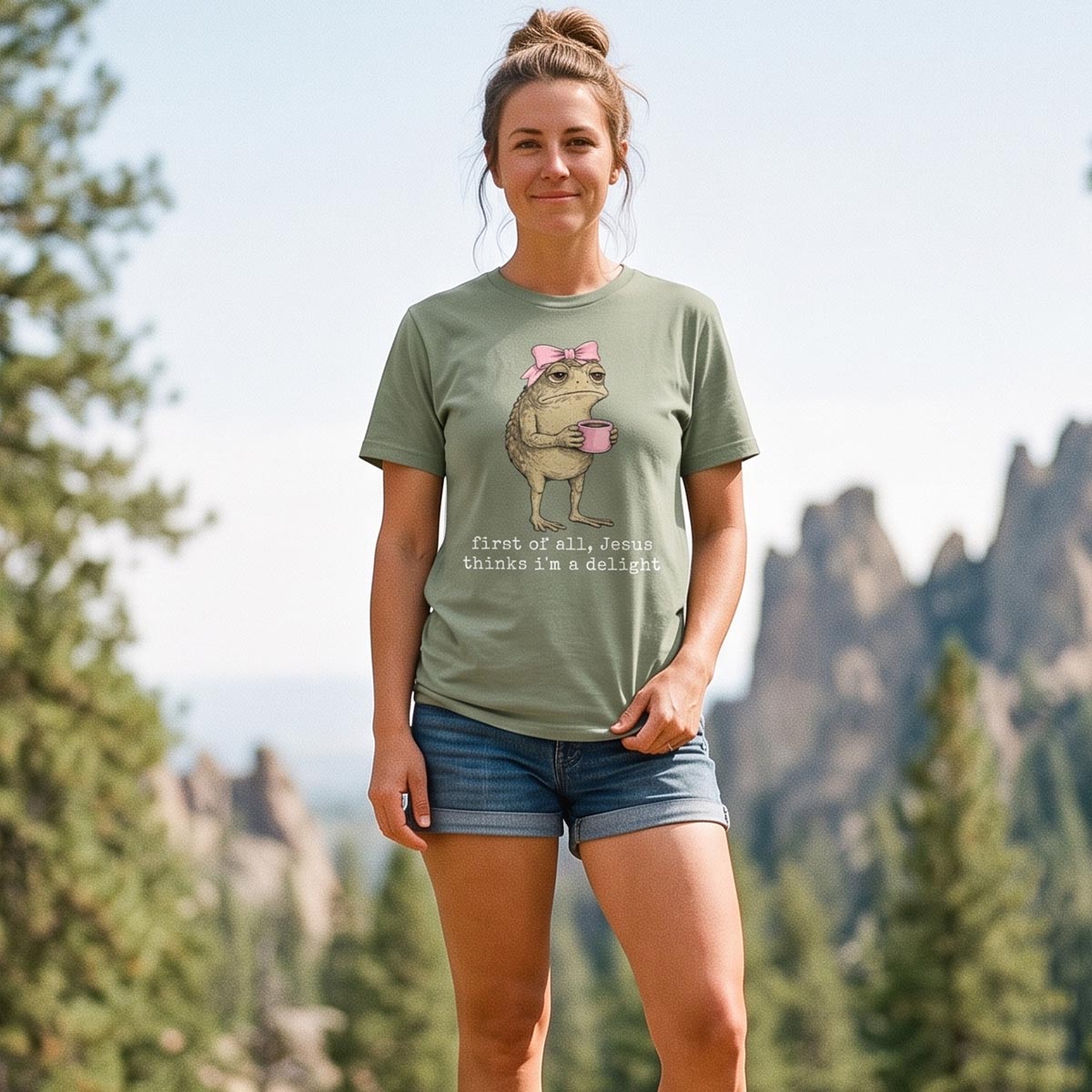 Sleepy Frog Coffee Lover T-Shirt