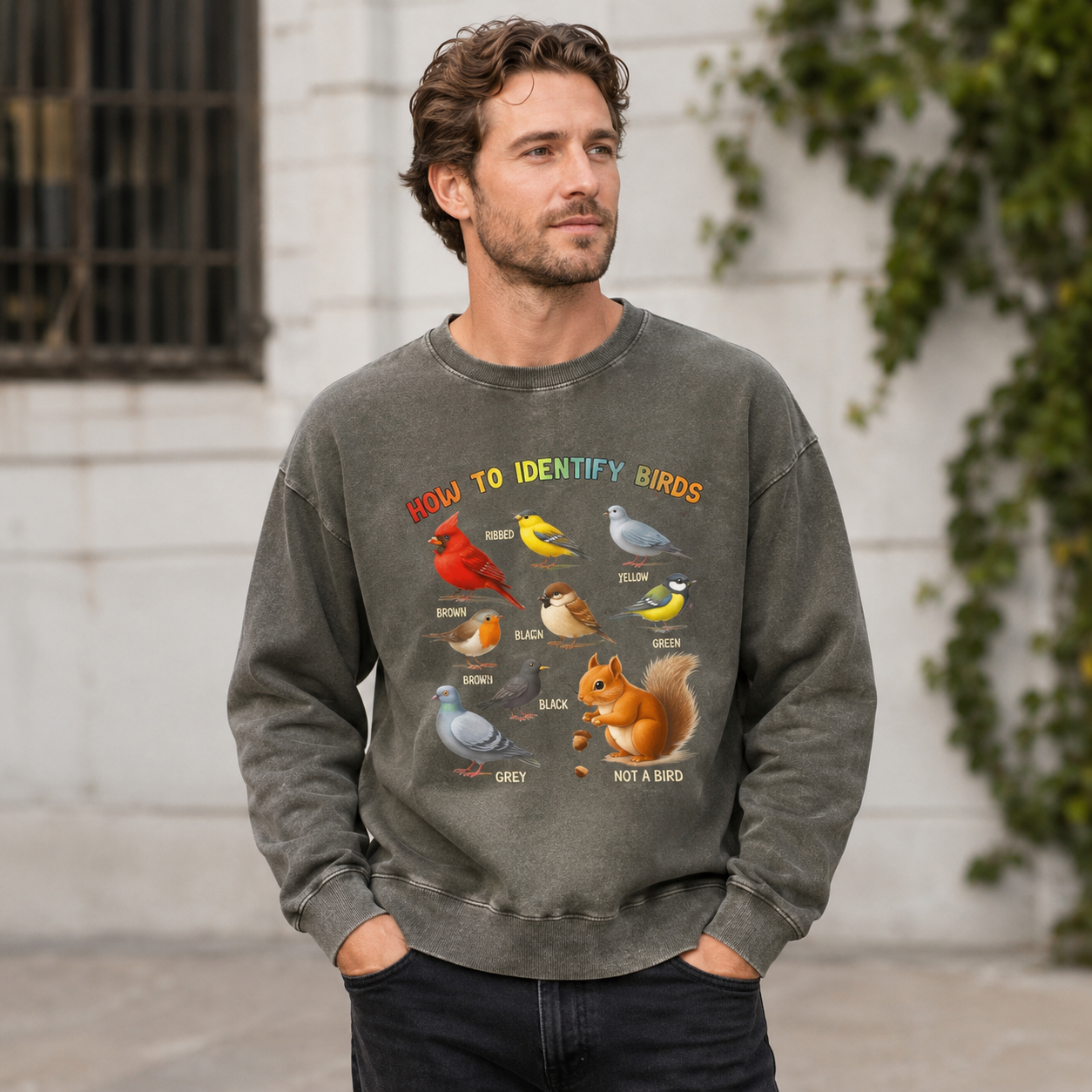 How to Identify Birds Washed Sweatshirts