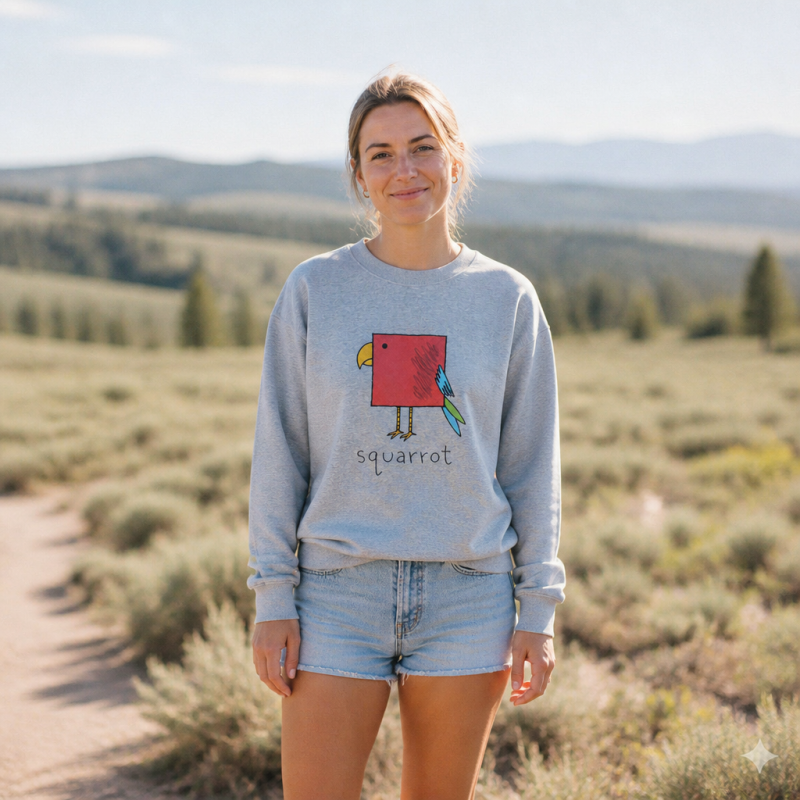 Squarrot Parrot Sweatshirts