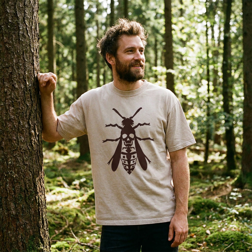 Death’s Head in Disguise Washed T-Shirt